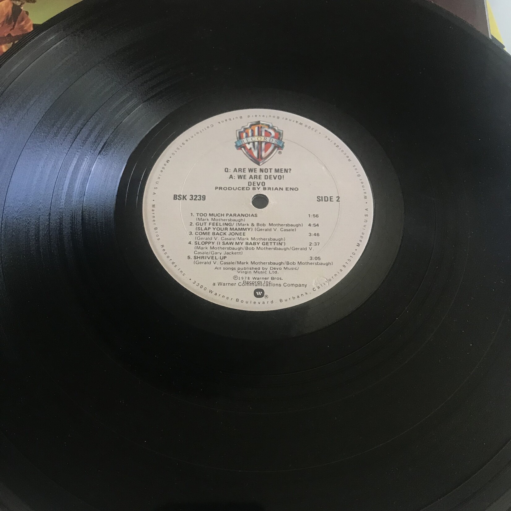 Devo - Are We Not Men? We Are Devo! - Vinyl LP (USED)