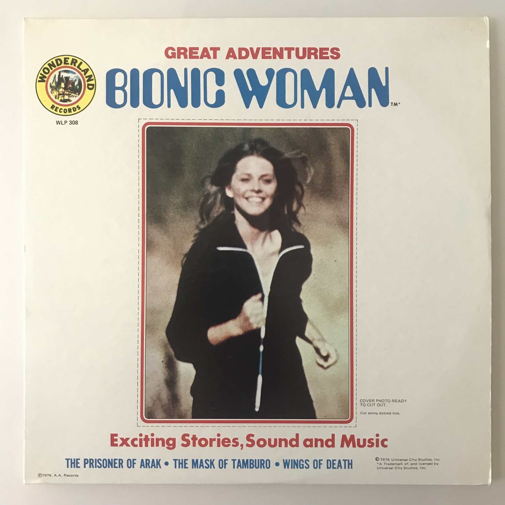 Bionic Woman - Great Adventures - Vinyl LP (USED)