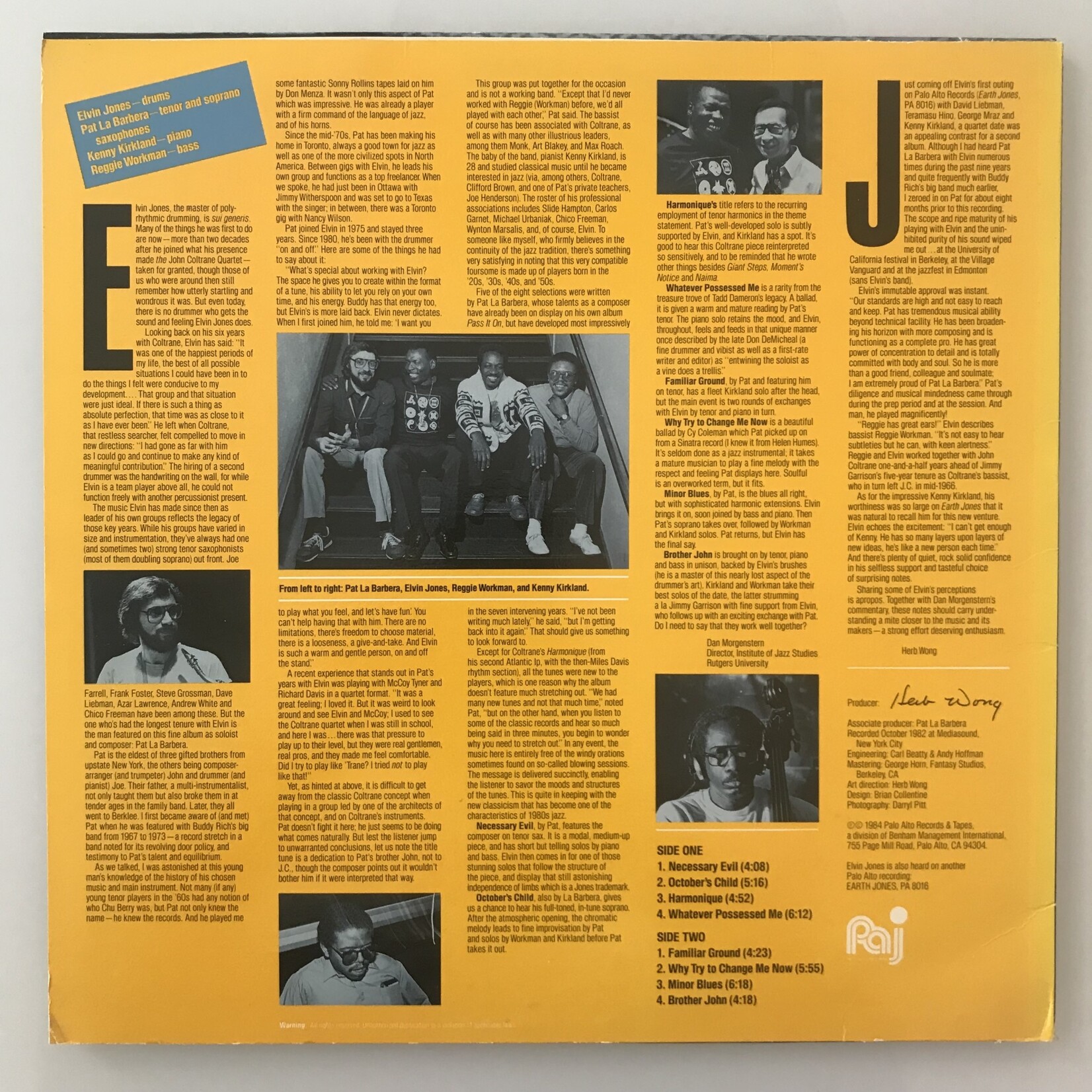 Elvin Jones - Brother John - Vinyl LP (USED)