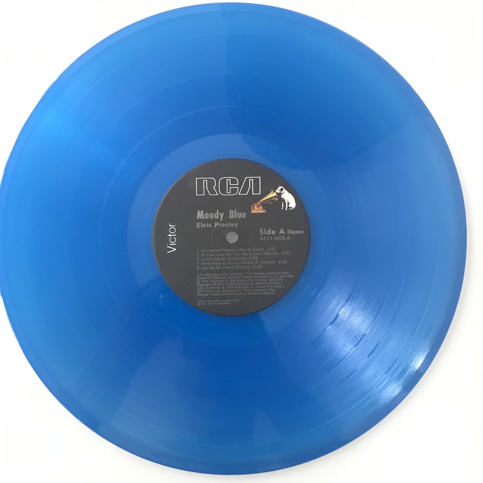 Elvis Presley - Moody Blue - Vinyl (Blue) LP (USED)