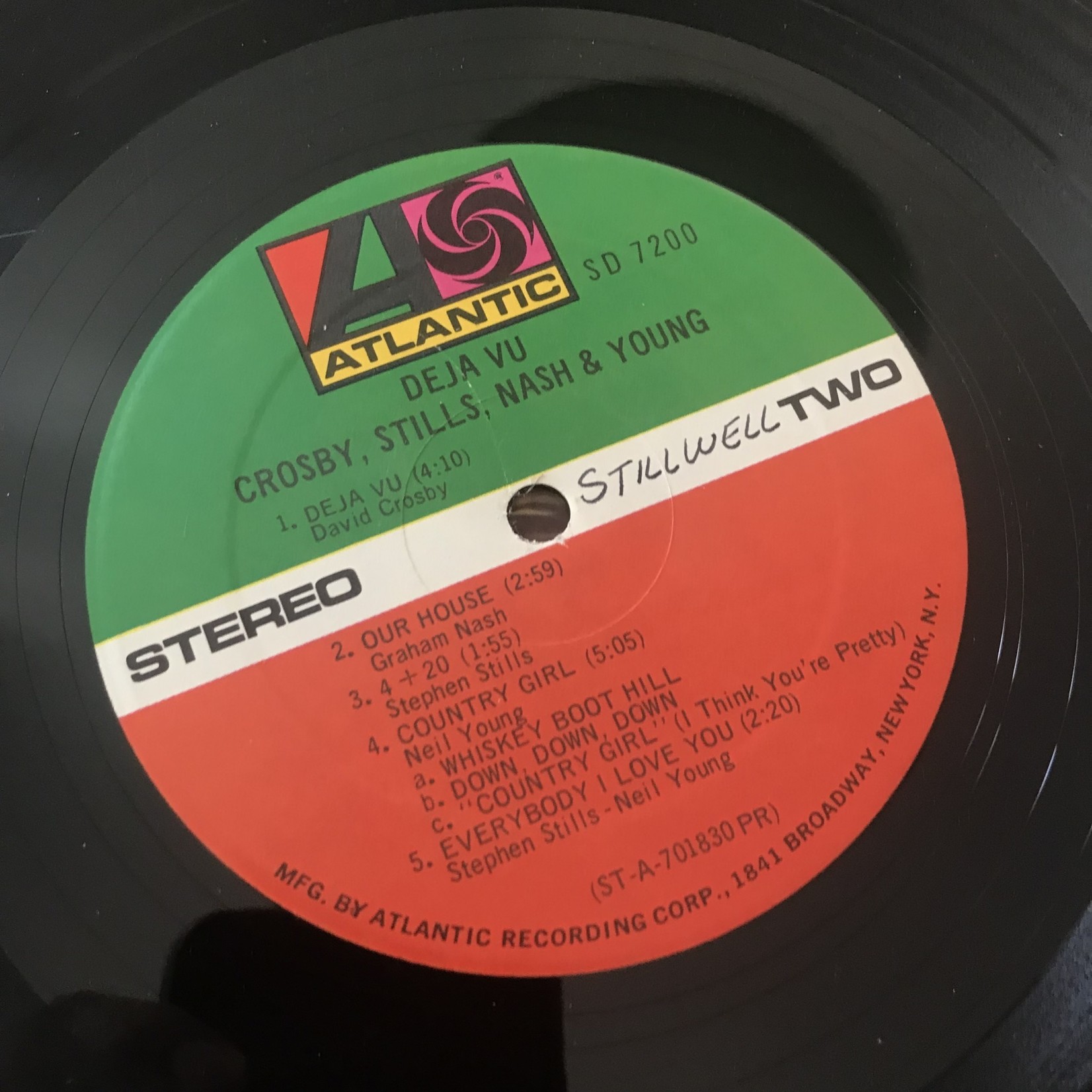 Crosby, Stills, Nash & Young Deja - Vinyl (USED) - LLC