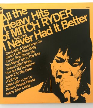 Mitch Ryder - All The Heavy Hits Of Mitch Ryder - Vinyl LP (USED)