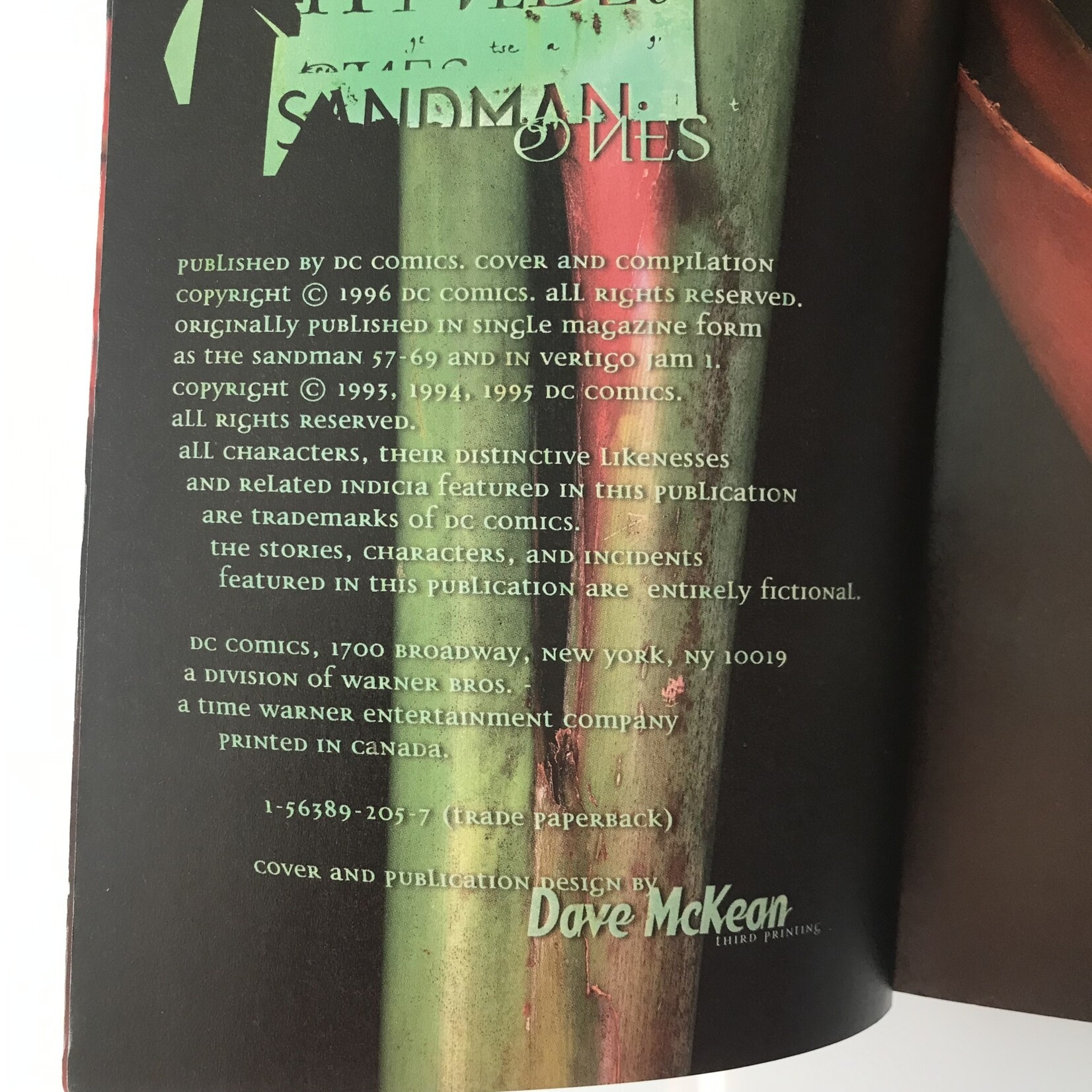 Sandman - The Kindly Ones - Trade Paperback (USED)