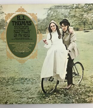 B.J. Thomas - Raindrops Keep Fallin’ On My Head - Vinyl LP (USED)