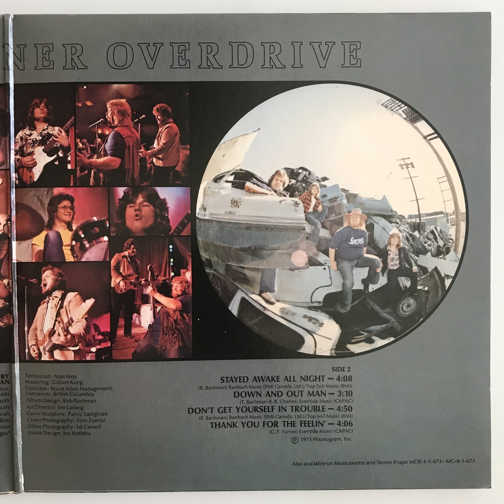 Bachman-Turner Overdrive - Bachman-Turner Overdrive - Vinyl LP (USED)