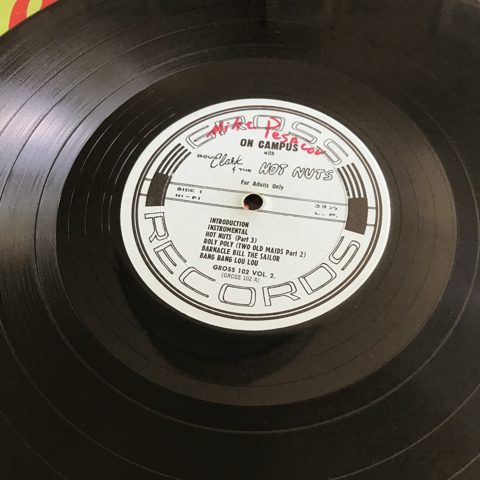 Doug Clark And The Hot Nuts - On Campus - Vinyl LP (USED)