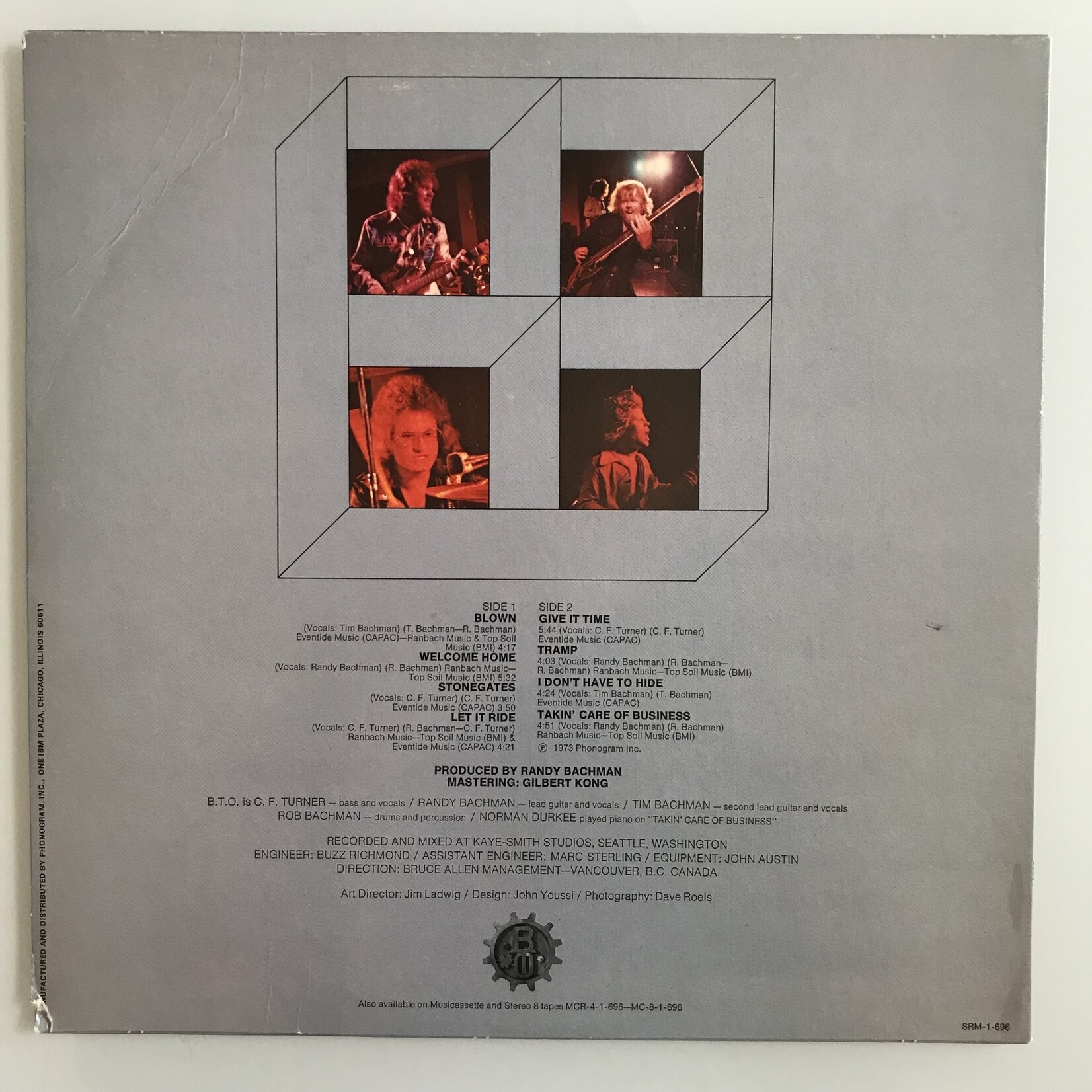 Bachman-Turner Overdrive - Bachman-Turner Overdrive II - Vinyl LP (USED)