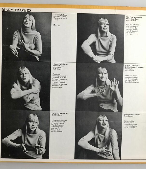 Mary Travers - Mary - Vinyl LP (USED)