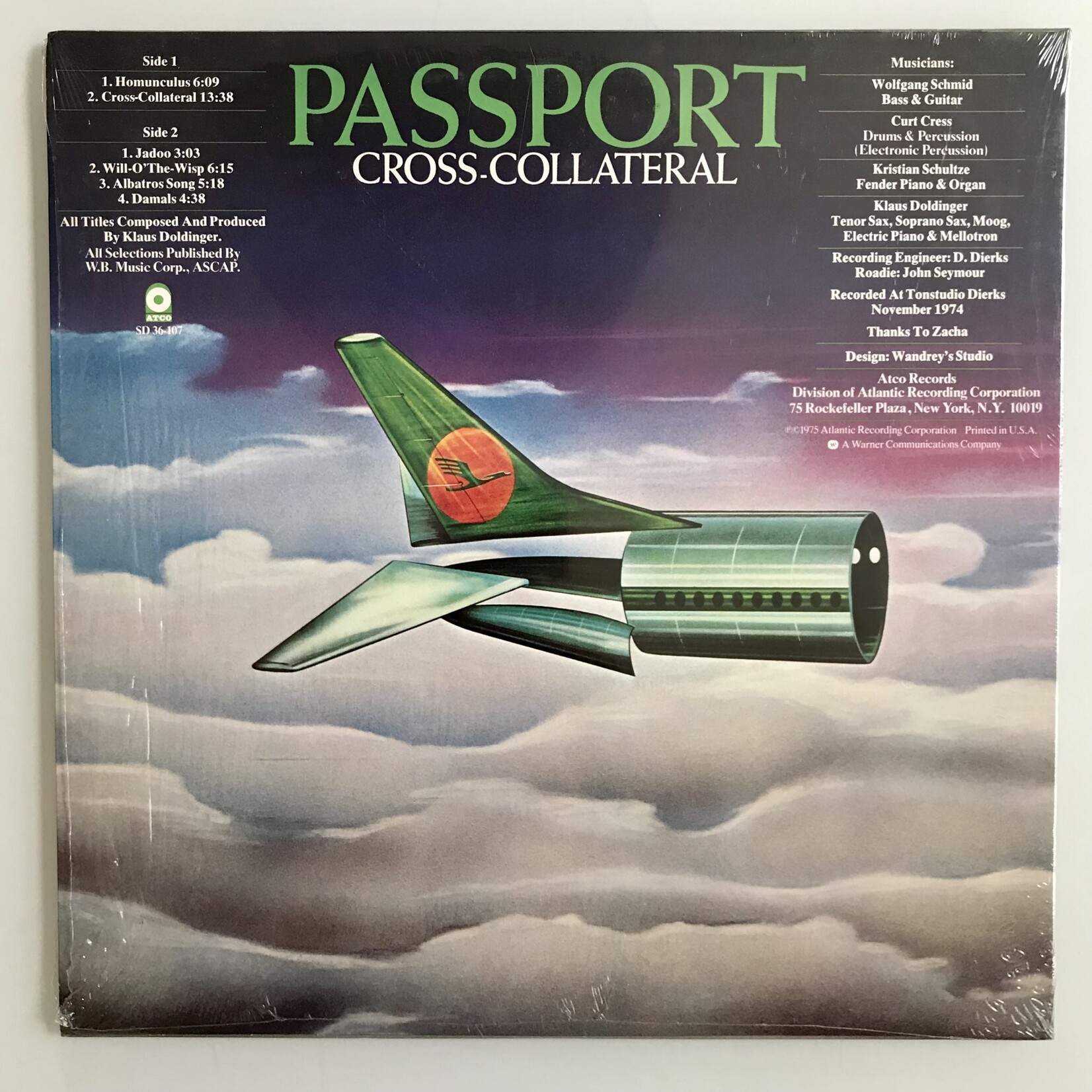 Passport - Cross-Collateral - Vinyl LP (USED)