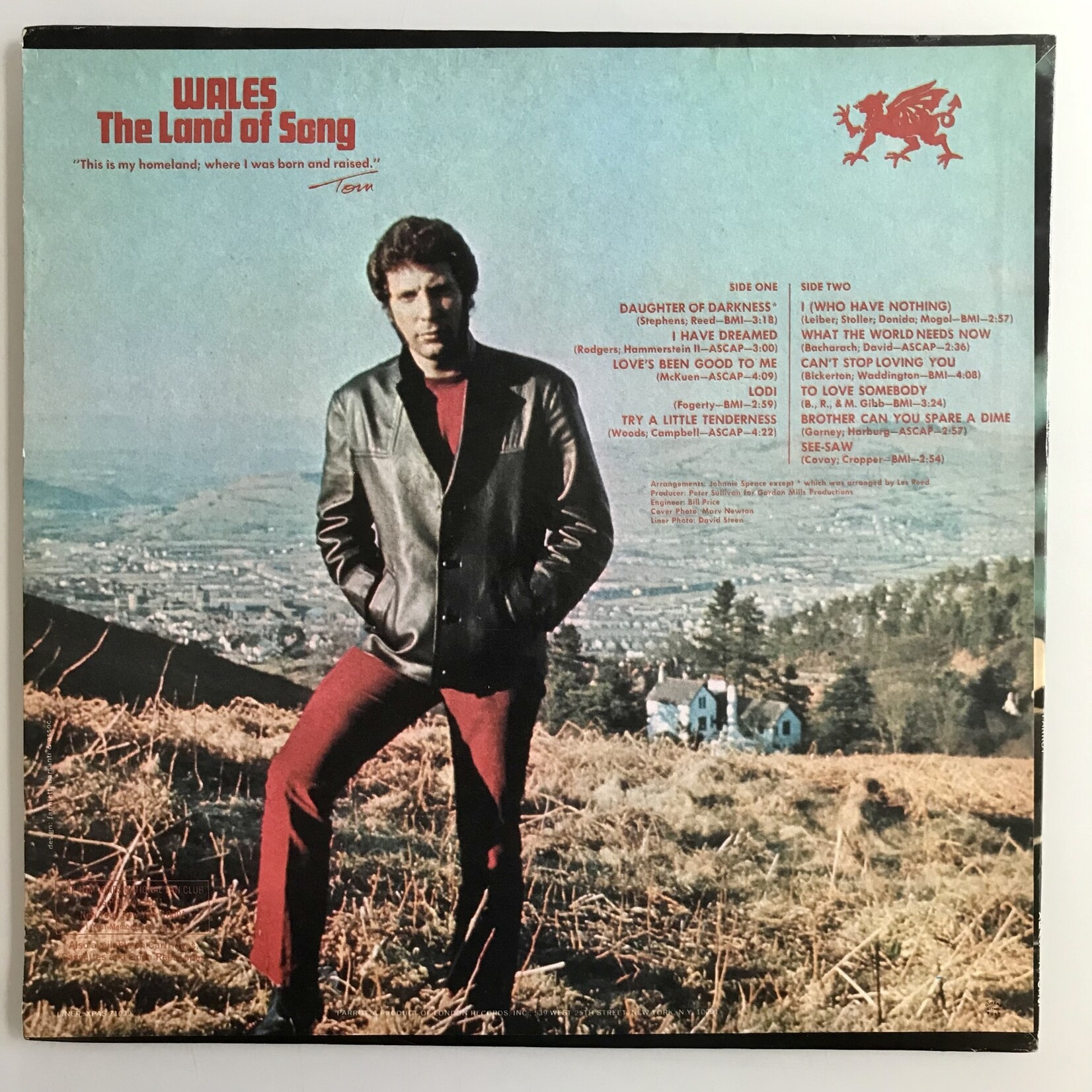 Tom Jones - I (Who Have Nothing) - Vinyl LP (USED)