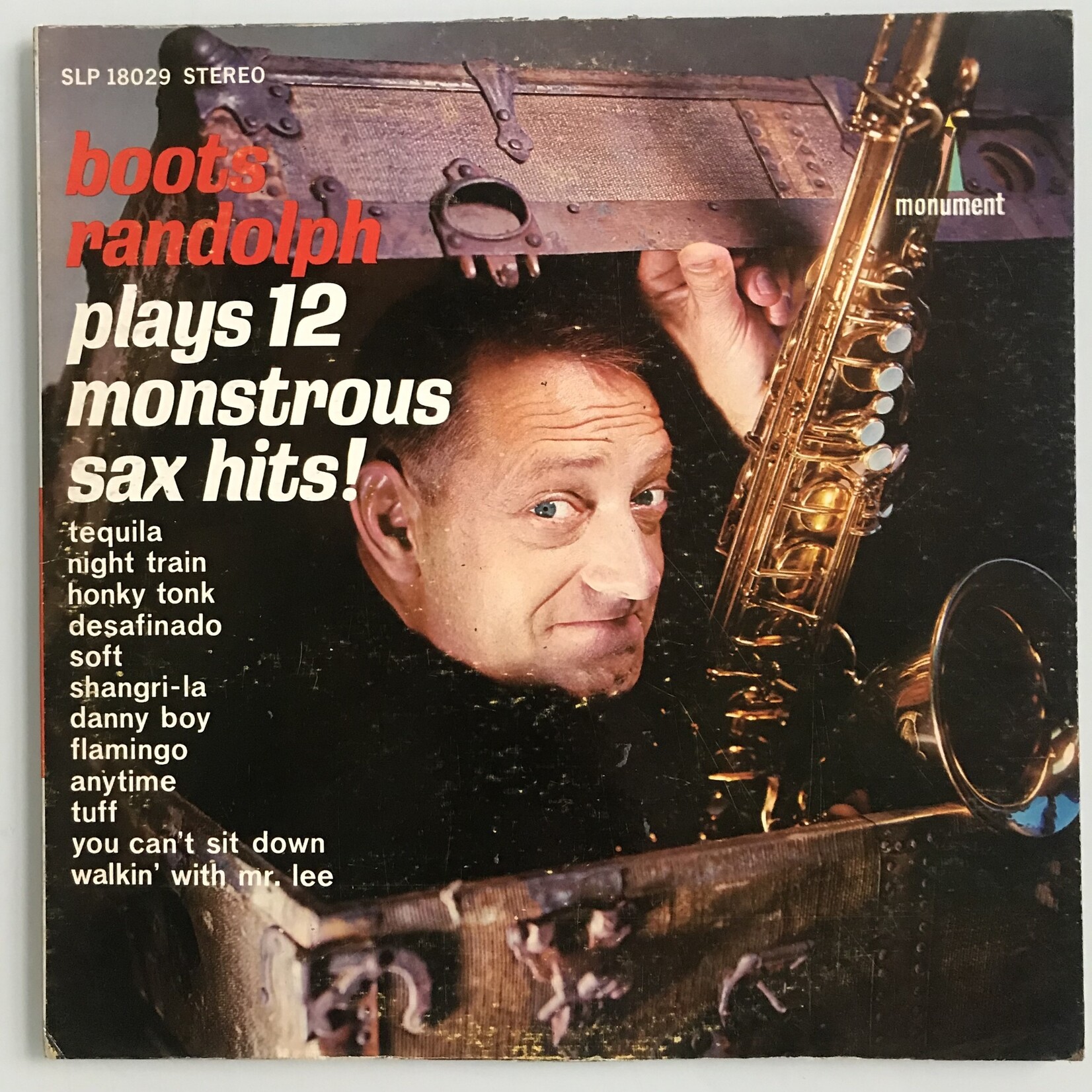 Boots Randolph - Plays 12 Monstrous Sax Hits - Vinyl LP (USED)