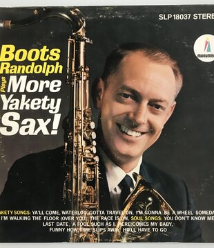 Boots Randolph - Plays More Yakety Sax - Vinyl LP (USED)