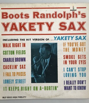 Boots Randolph - Yakety Sax - Vinyl LP (USED)