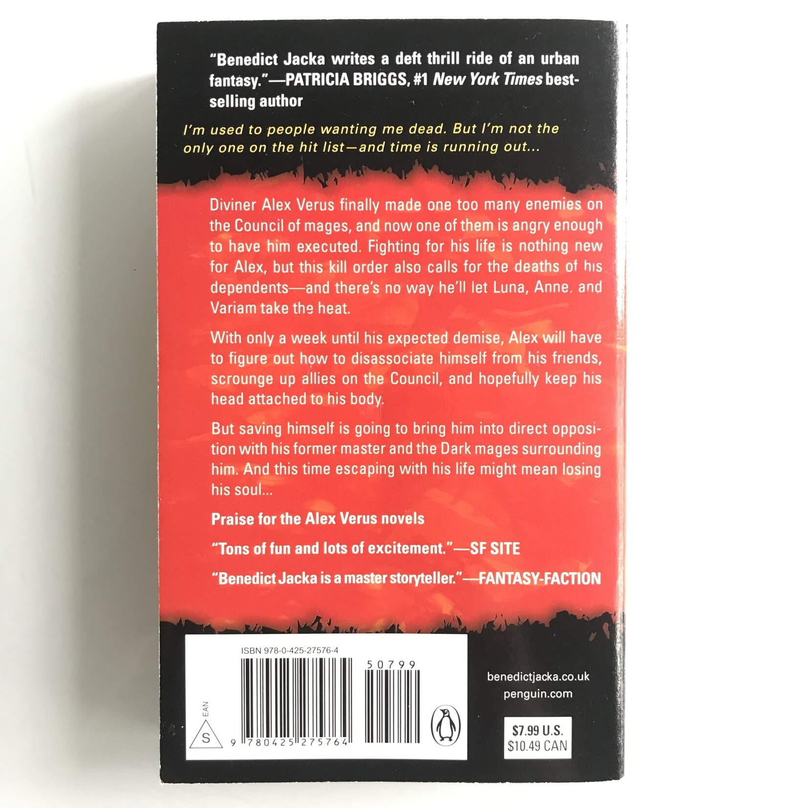 Benedict Jacka - Burned - Paperback (USED)