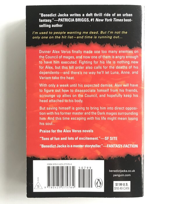 Benedict Jacka - Burned - Paperback (USED)