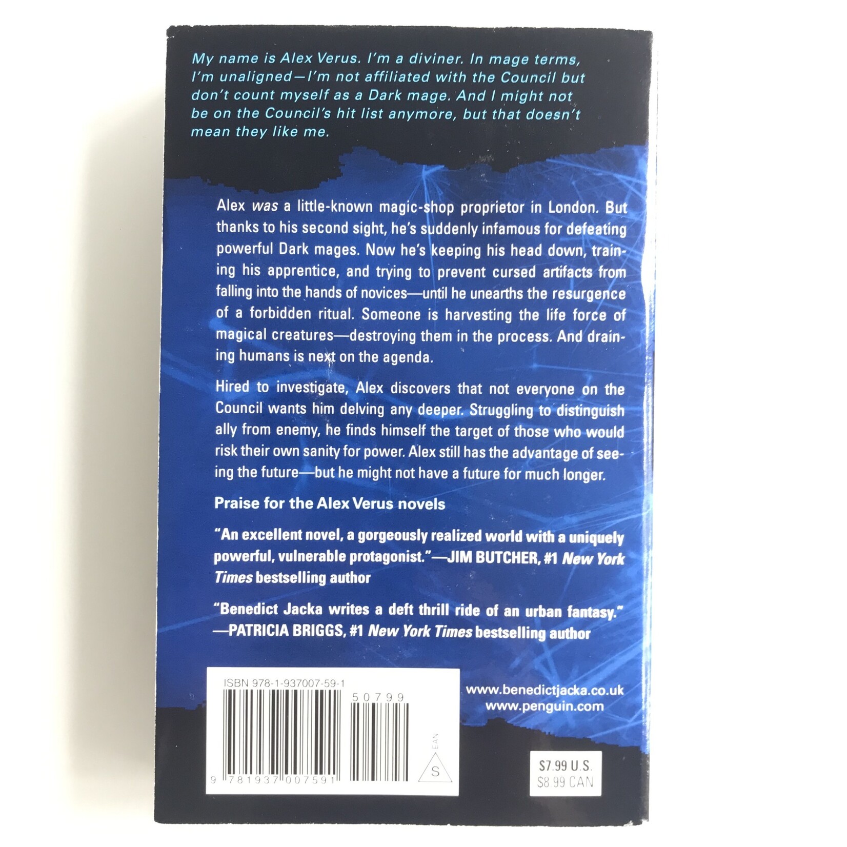 Benedict Jacka - Cursed - Paperback (USED)