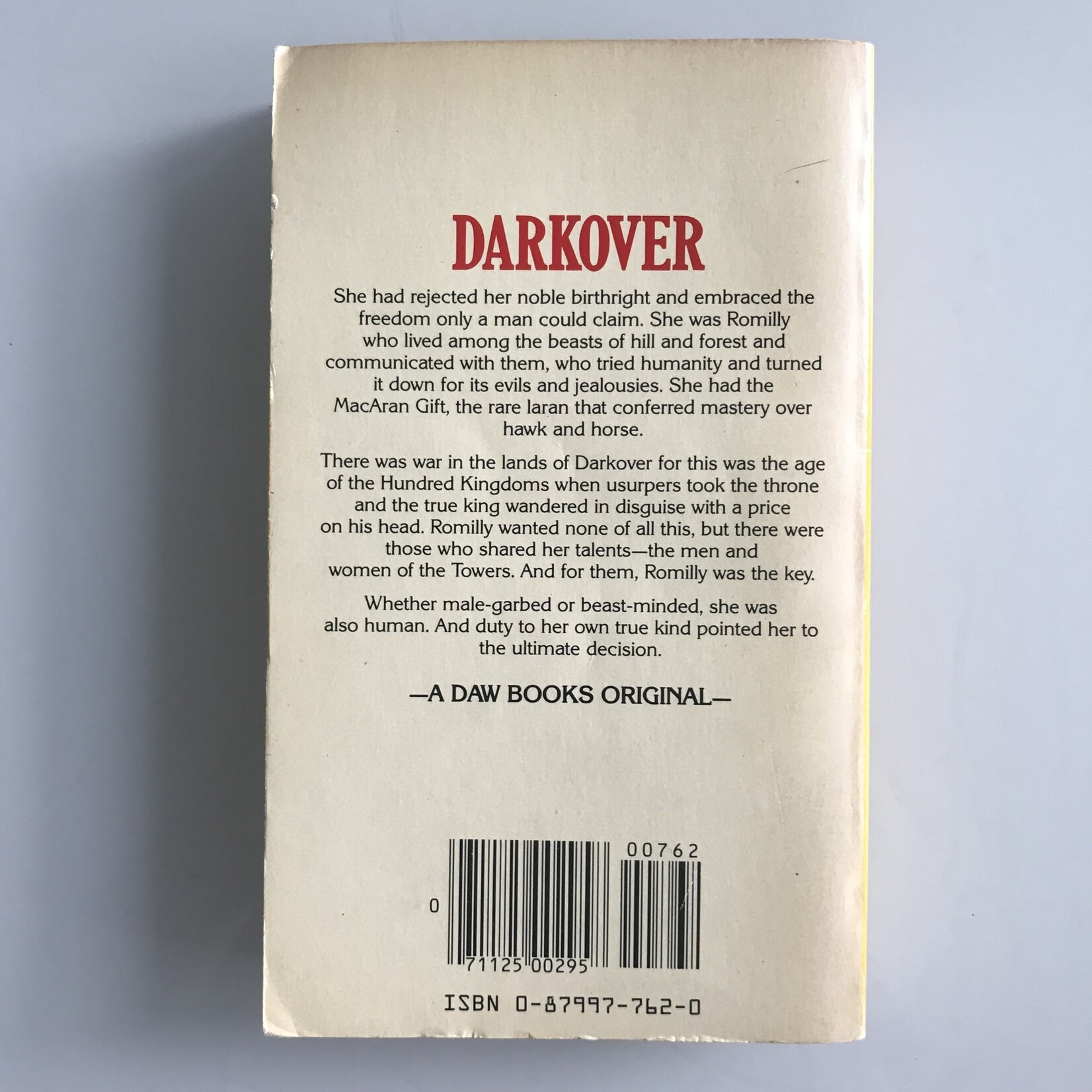 Marcia Zimmer Bradley - Hawkmistress! A Darkover Novel - Paperback (USED)
