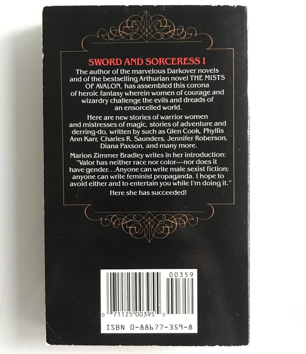Marion Zimmer Bradley (editor) - Sword And Sorceress I - Paperback (USED)