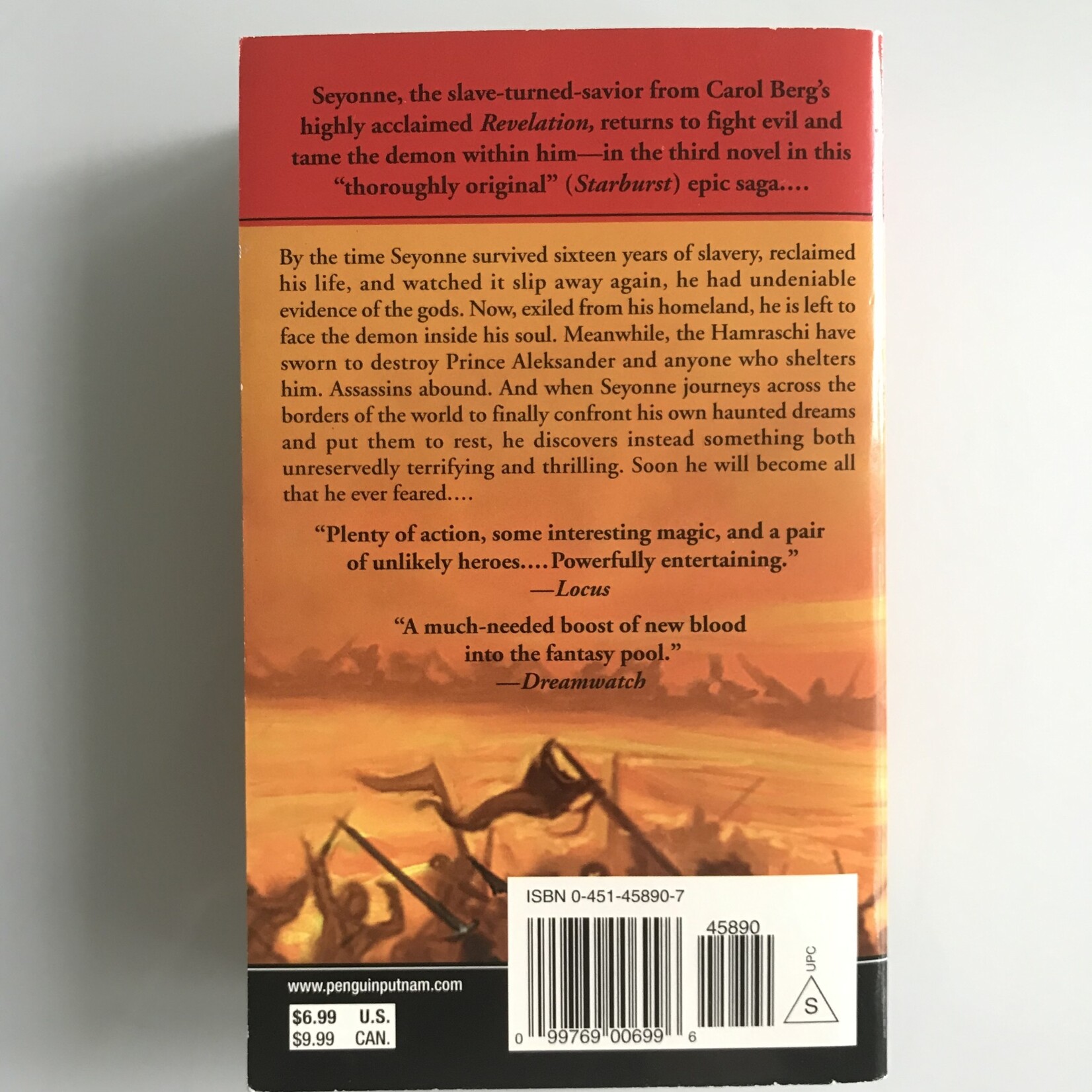 Carol Berg - Restoration - Paperback (USED)