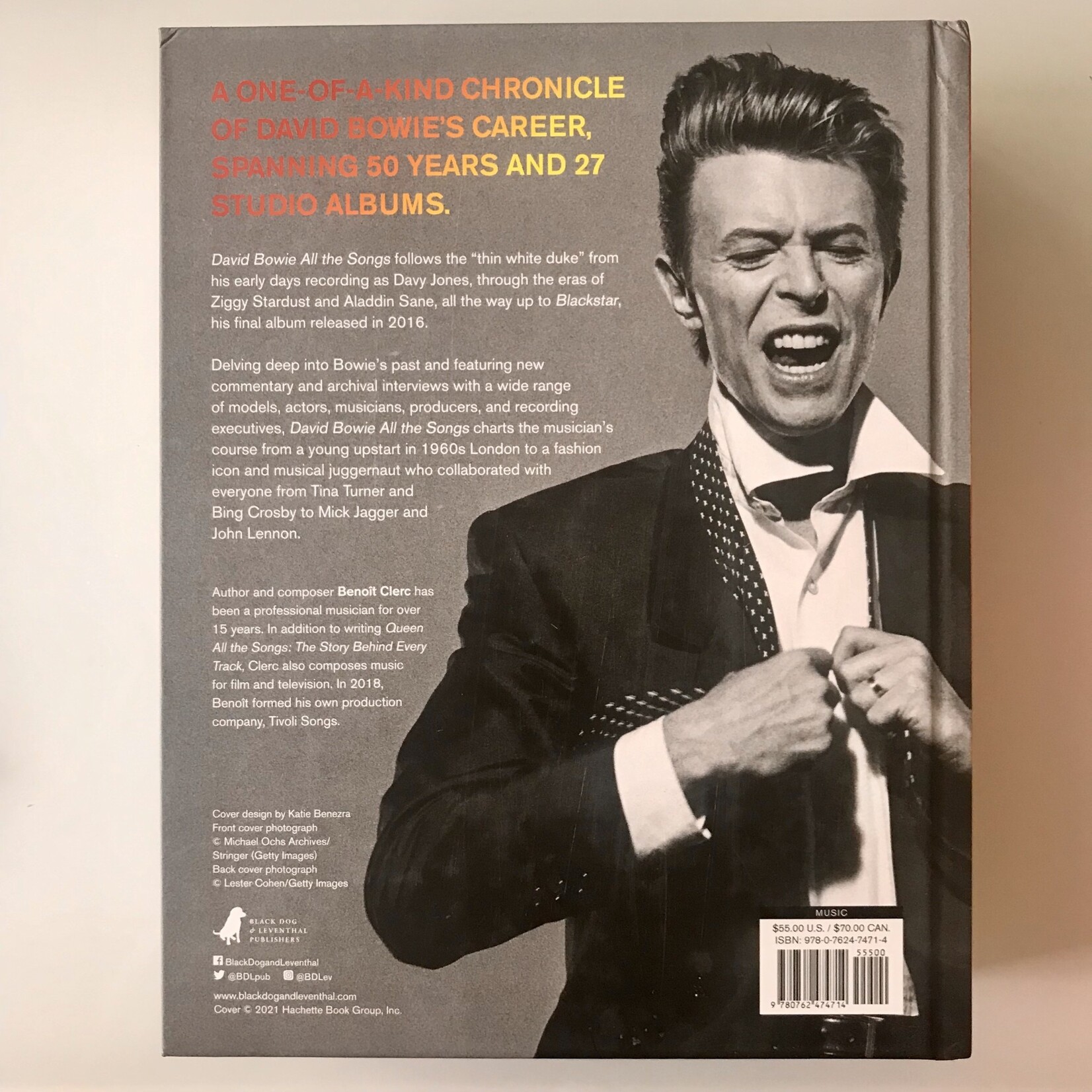 Benoit Clerc - David Bowie: All The Songs - Hardback (NEW)