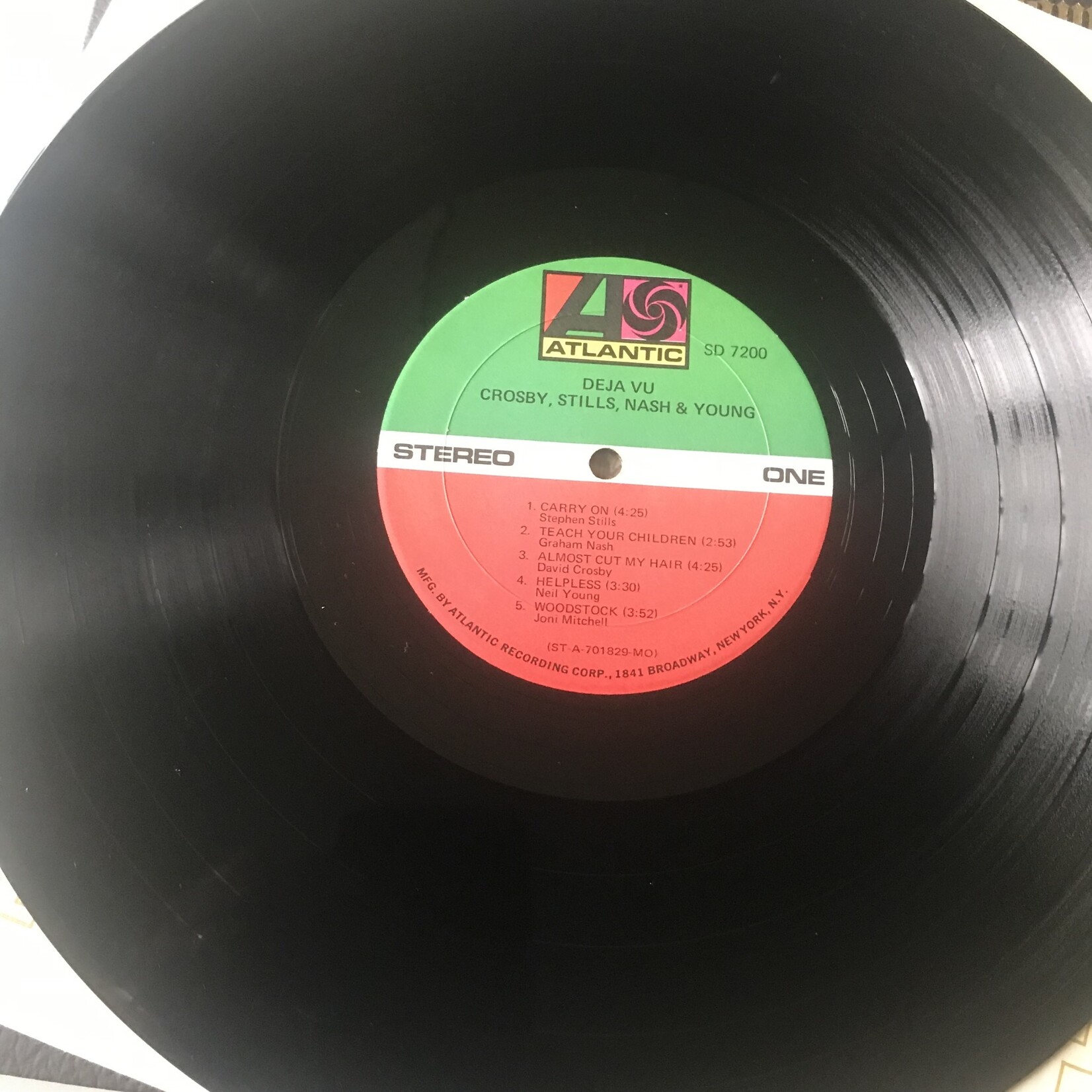 Crosby, Stills, Nash & Young - Deja Vu - SD7200 - Vinyl LP (USED)