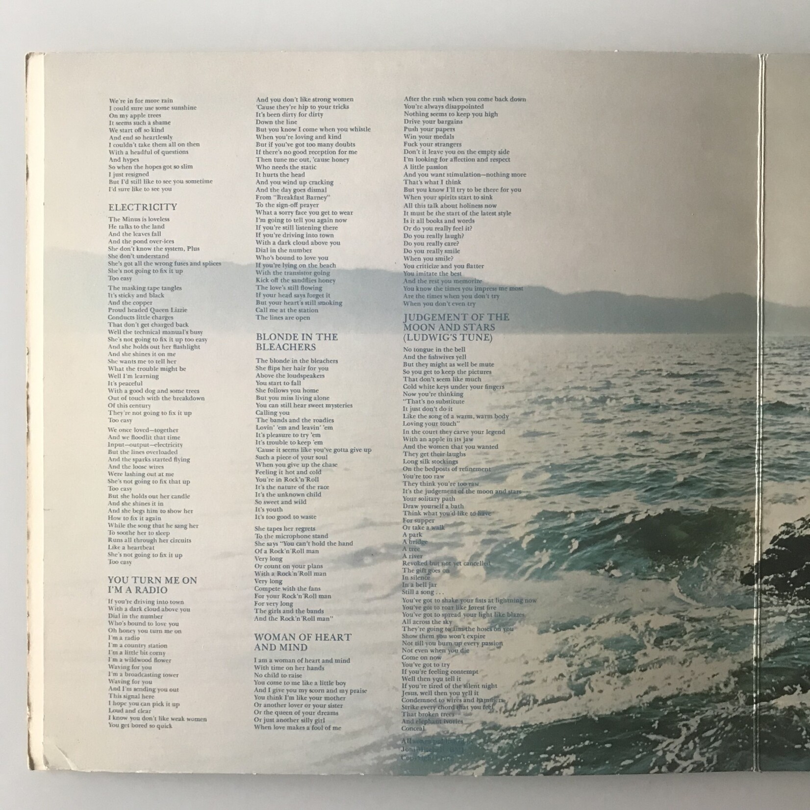Joni Mitchell - For The Roses - SD 5057 - Vinyl LP (USED)