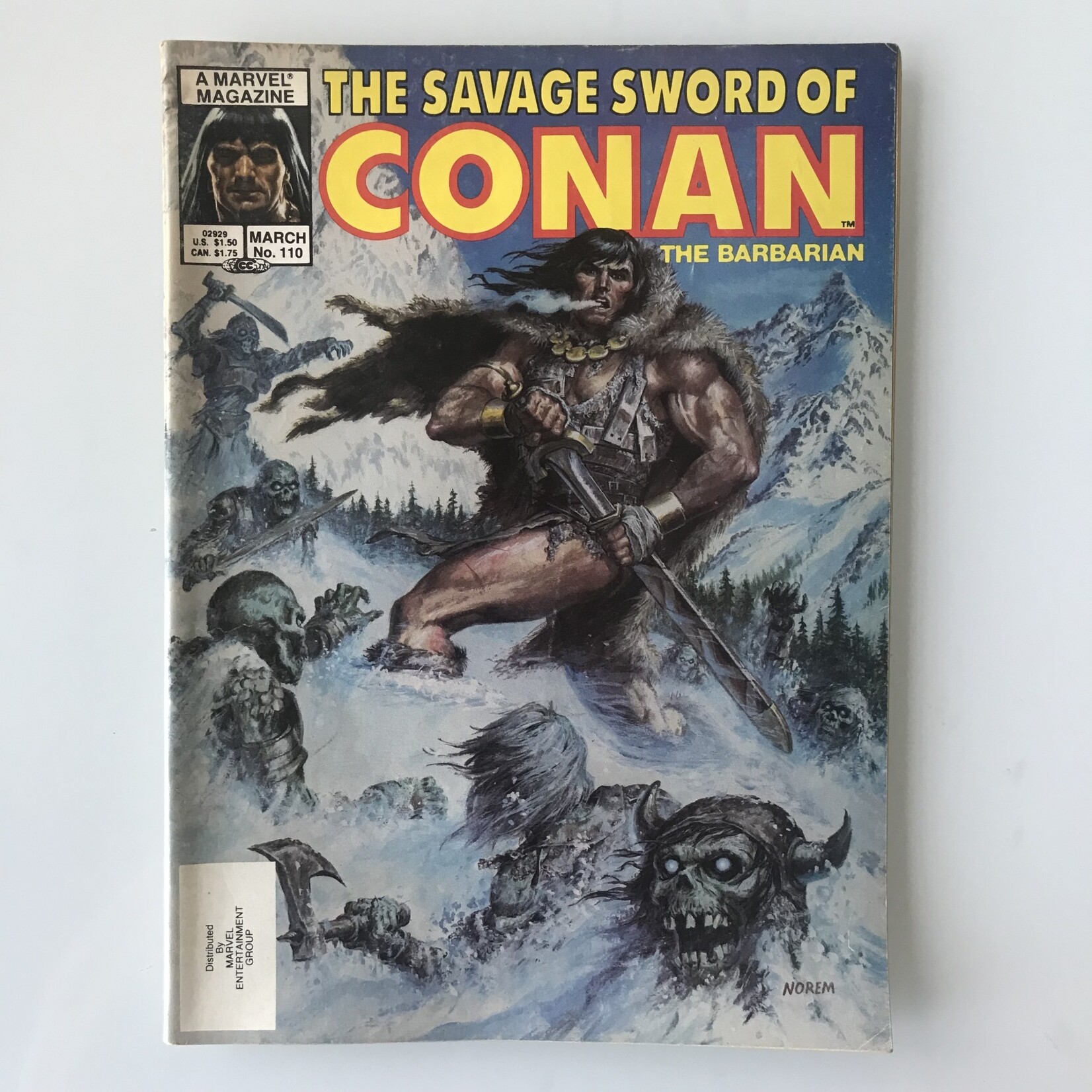 Conan - Savage Sword Of Conan - #110 - Comic Book