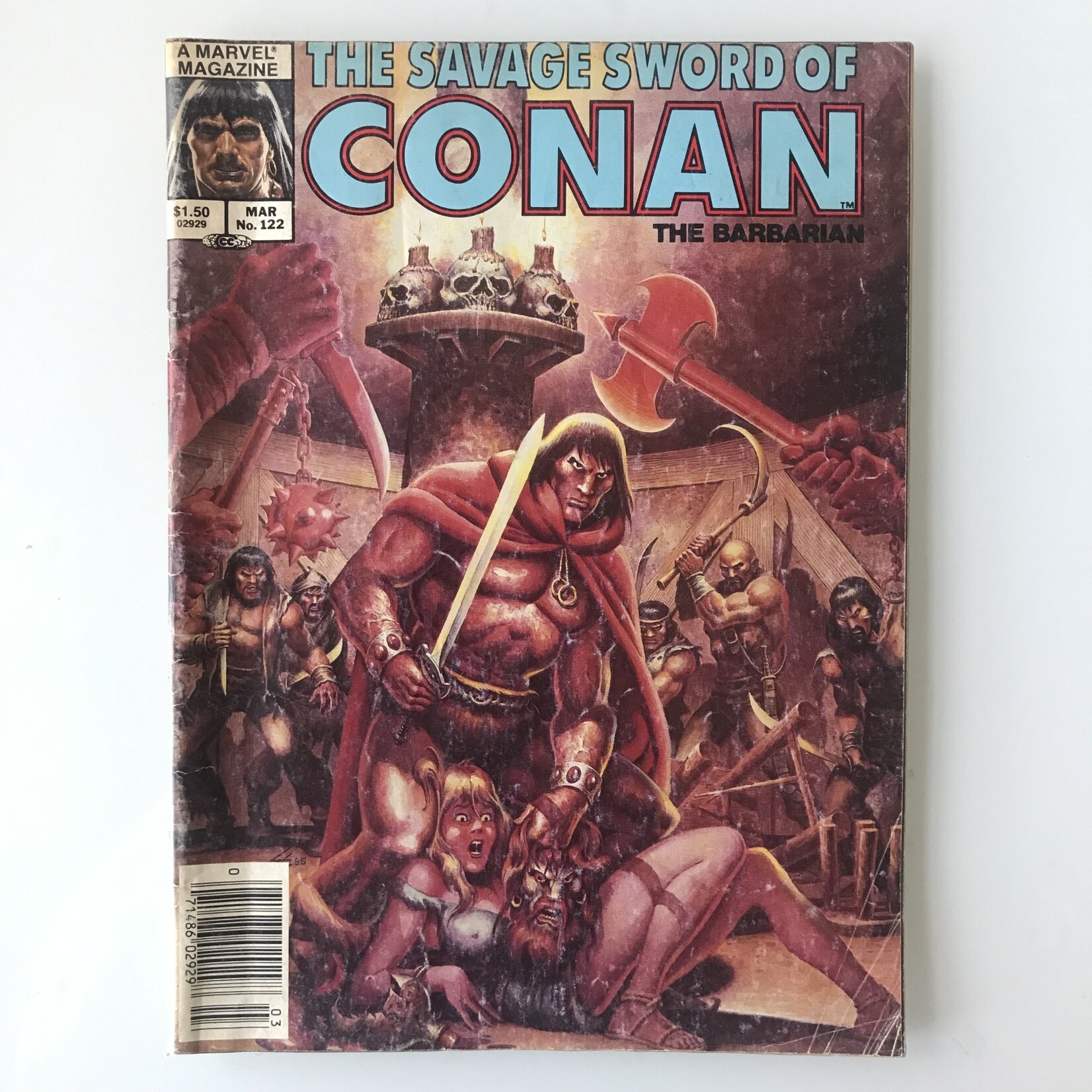 Conan - Savage Sword Of Conan - #122 - Comic Book