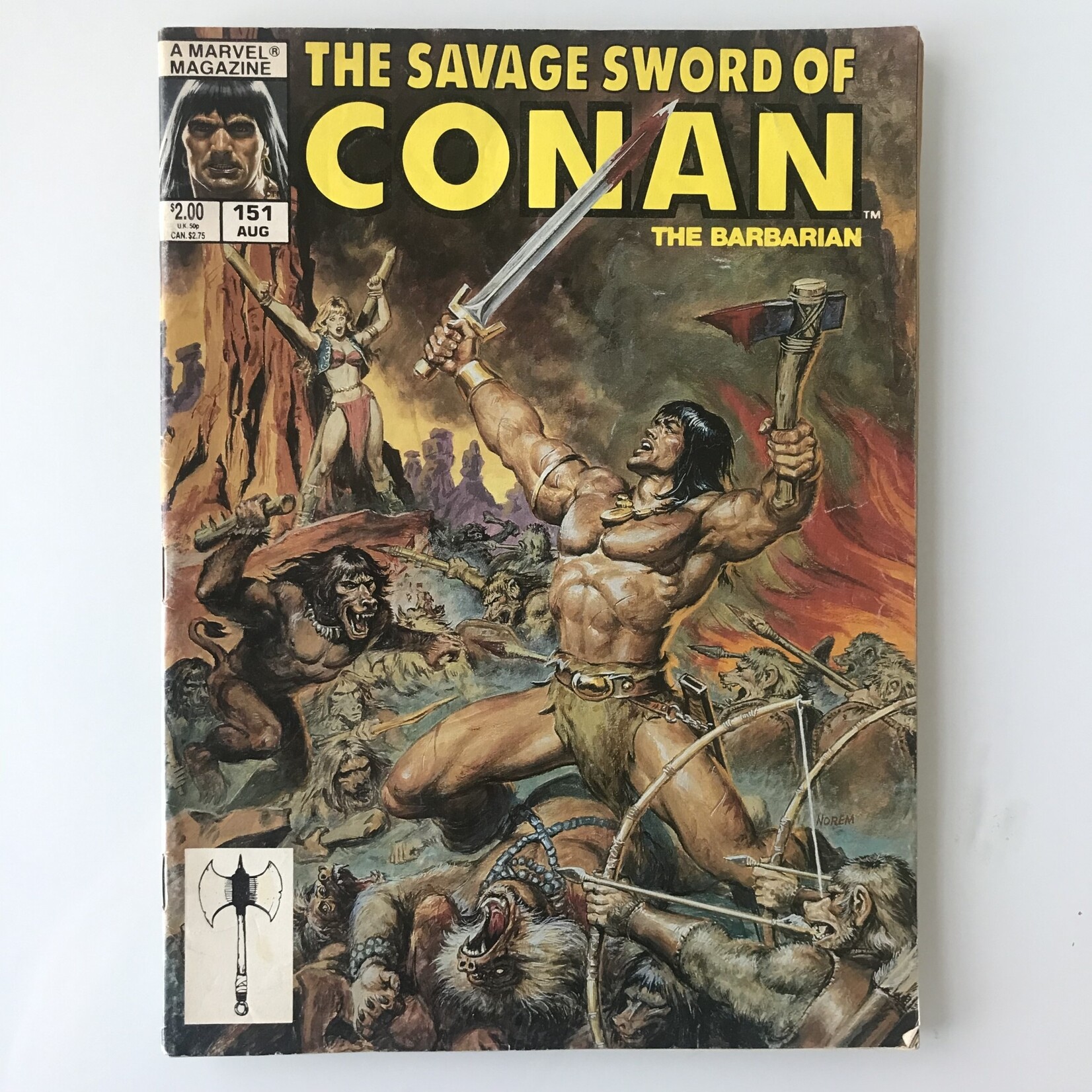 Conan - Savage Sword Of Conan - #151 - Comic Book