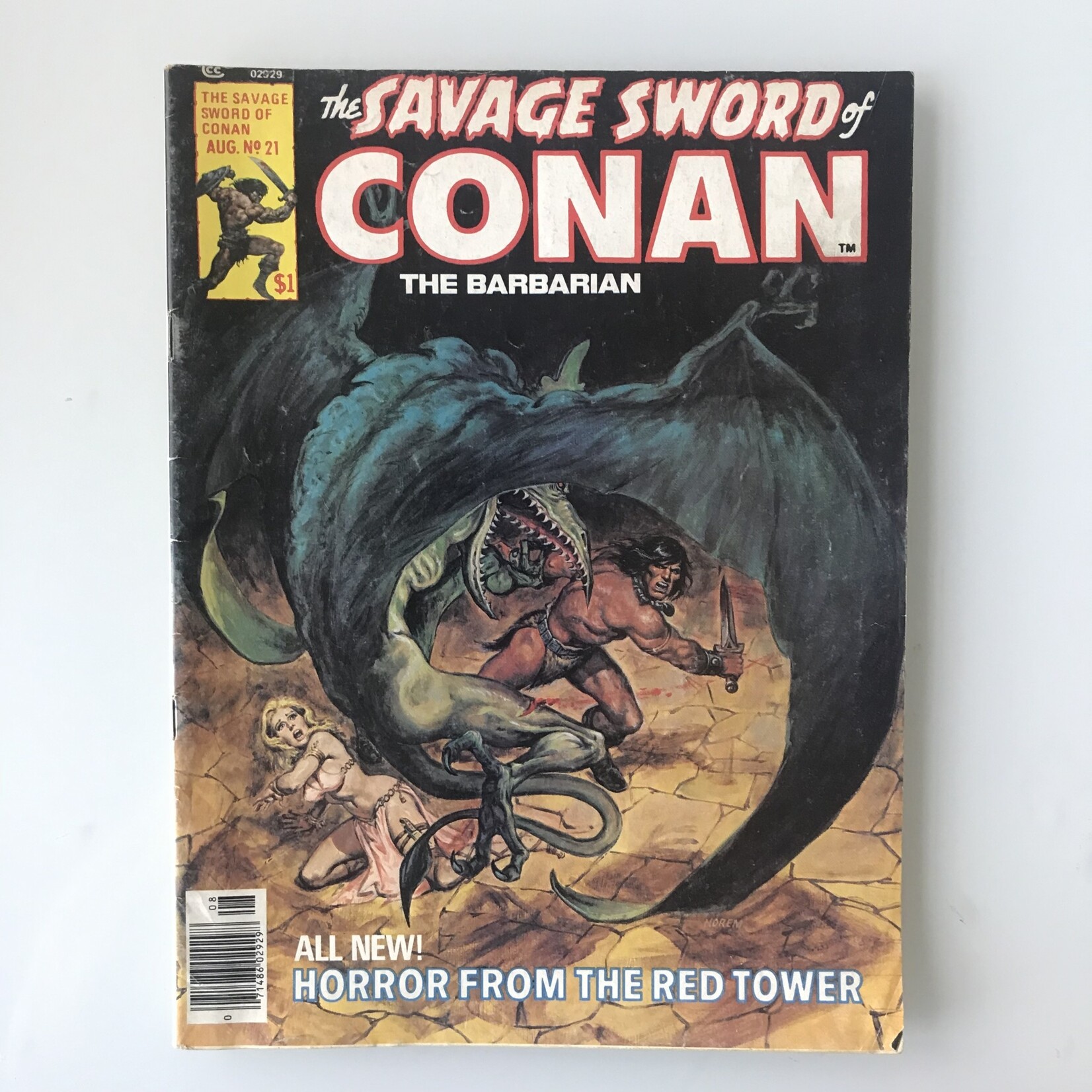 Conan - Savage Sword Of Conan - #21 - Comic Book