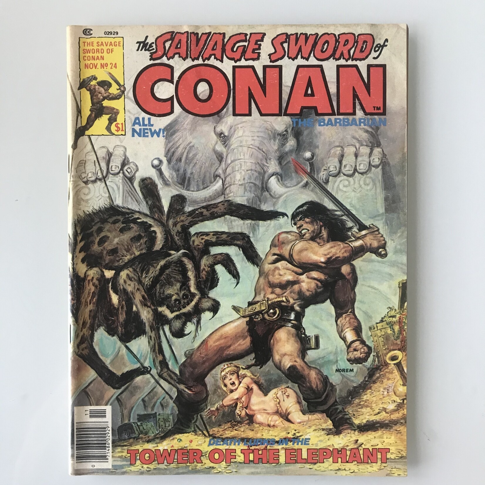 Conan - Savage Sword Of Conan - #24 - Comic Book