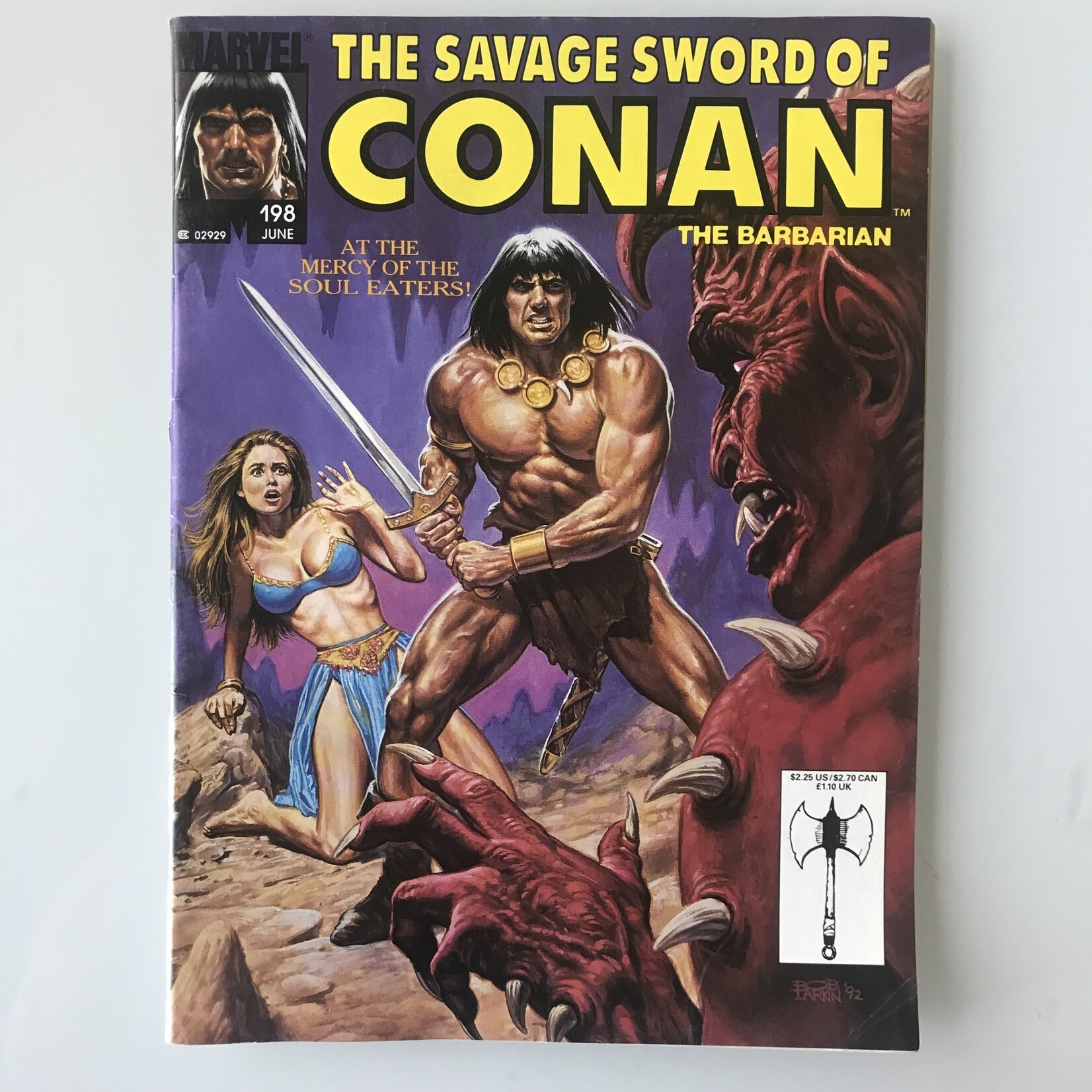 Conan - Savage Sword Of Conan - #198 - Comic Book