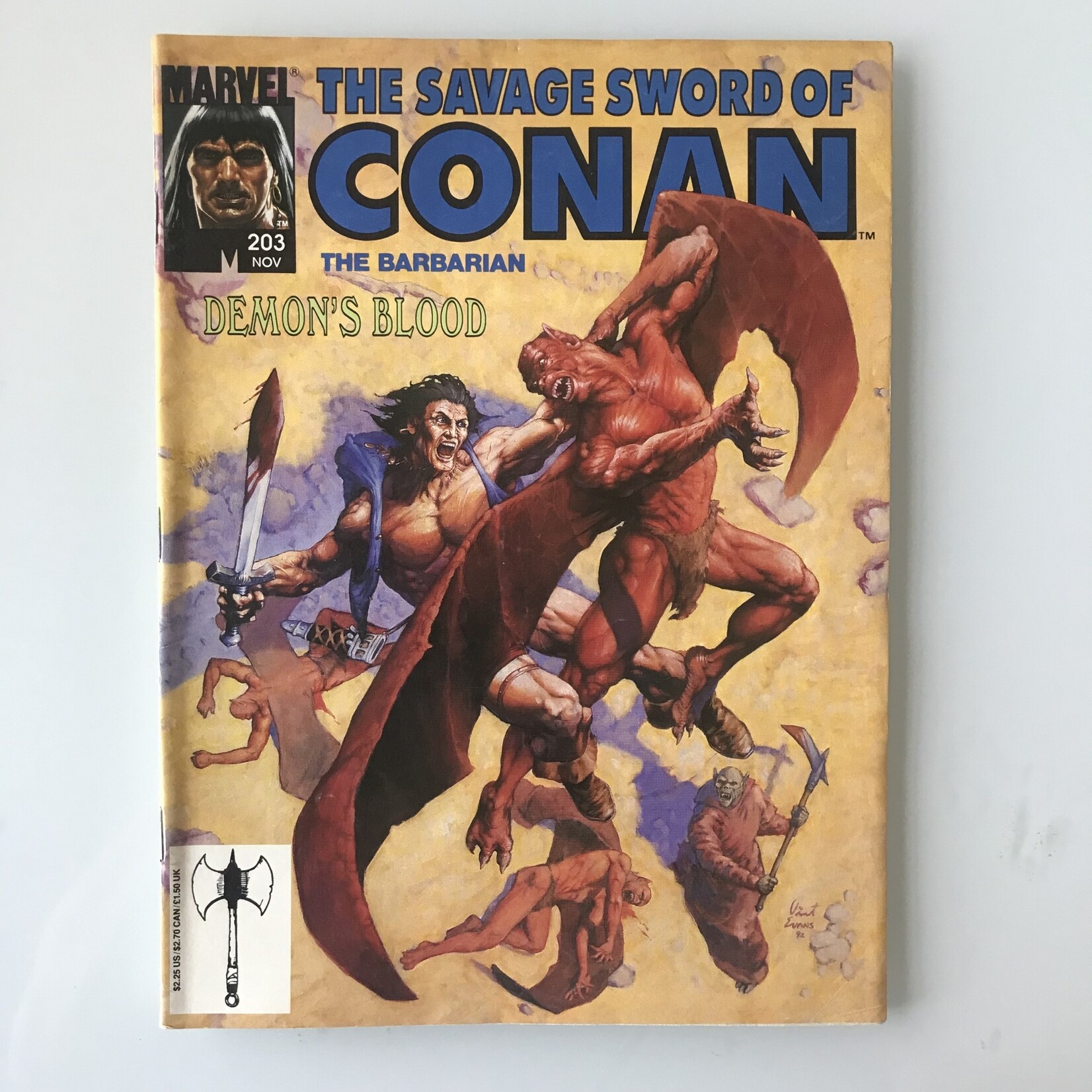 Conan - Savage Sword Of Conan - #203 - Comic Book