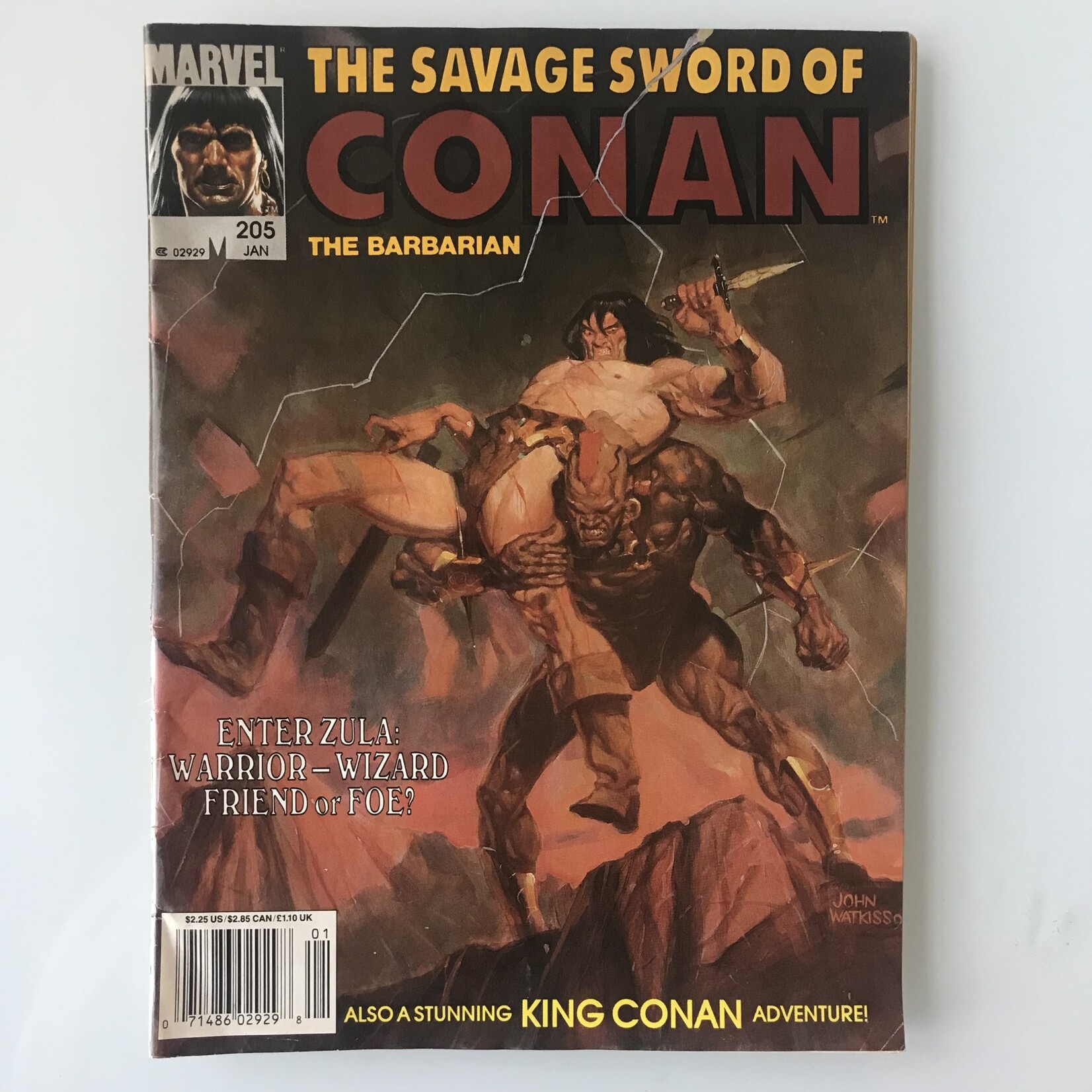 Conan - Savage Sword Of Conan - #205 - Comic Book