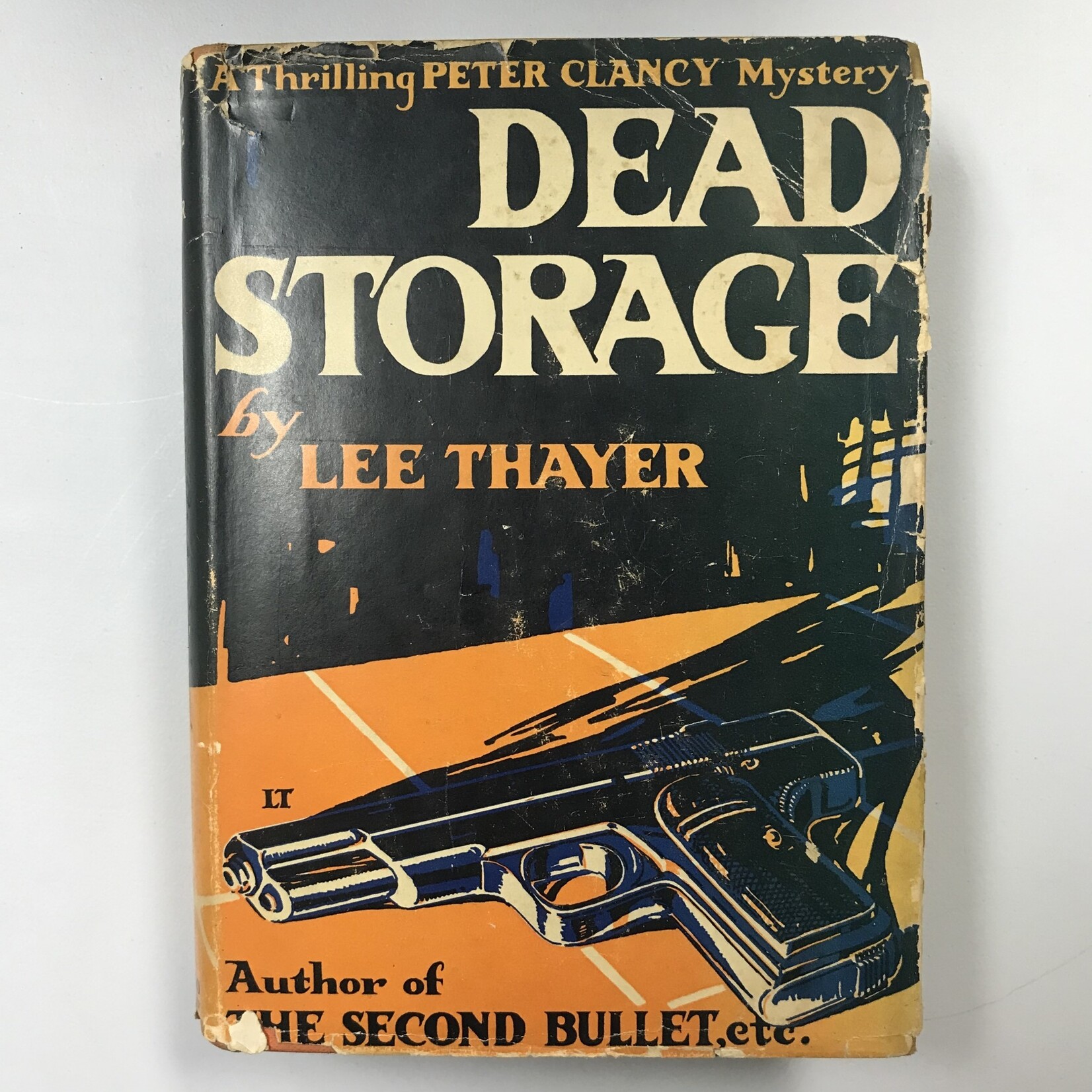 Lee Thayer - Dead Storage - Hardback (VINTAGE)