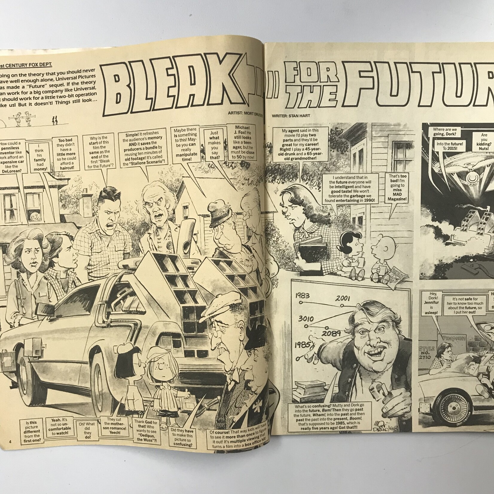 MAD - #295 June 1990 Back To The Future II -  Magazine