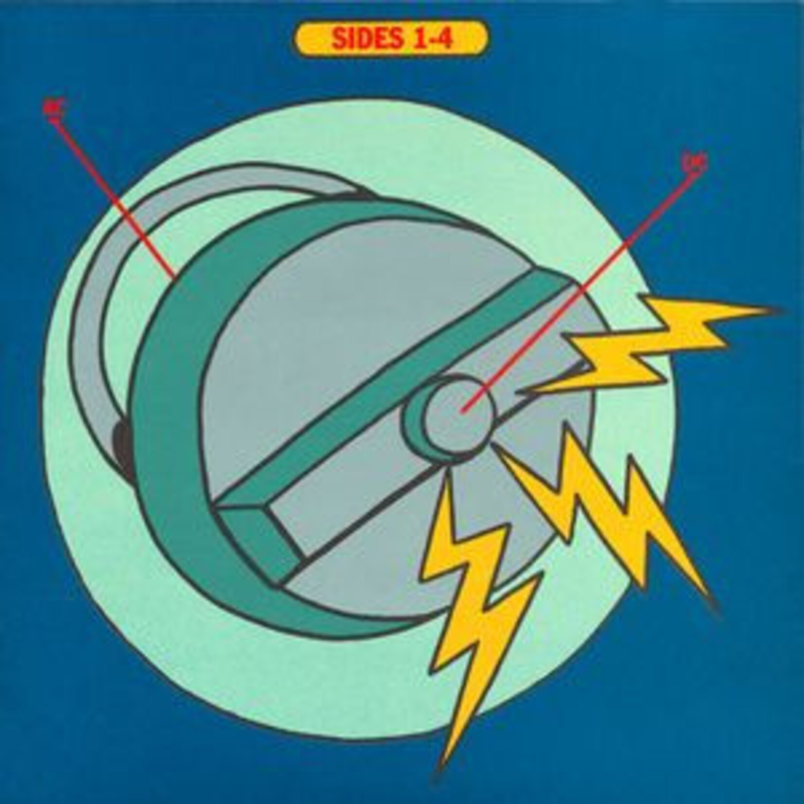 Shellac, U.S. Maple, Big’N, Brice-Glace - Sides 1-4 AC/DC Tribute - Vinyl 45 & Comic Book (NEW)