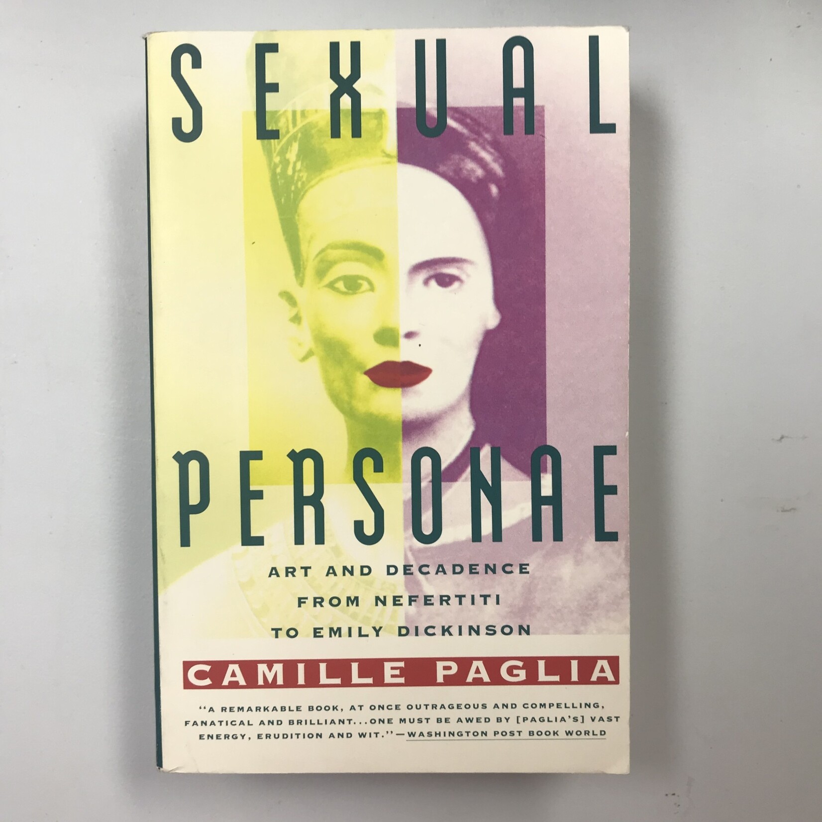 Camille Paglia - Sexual Personae - Paperback (USED)