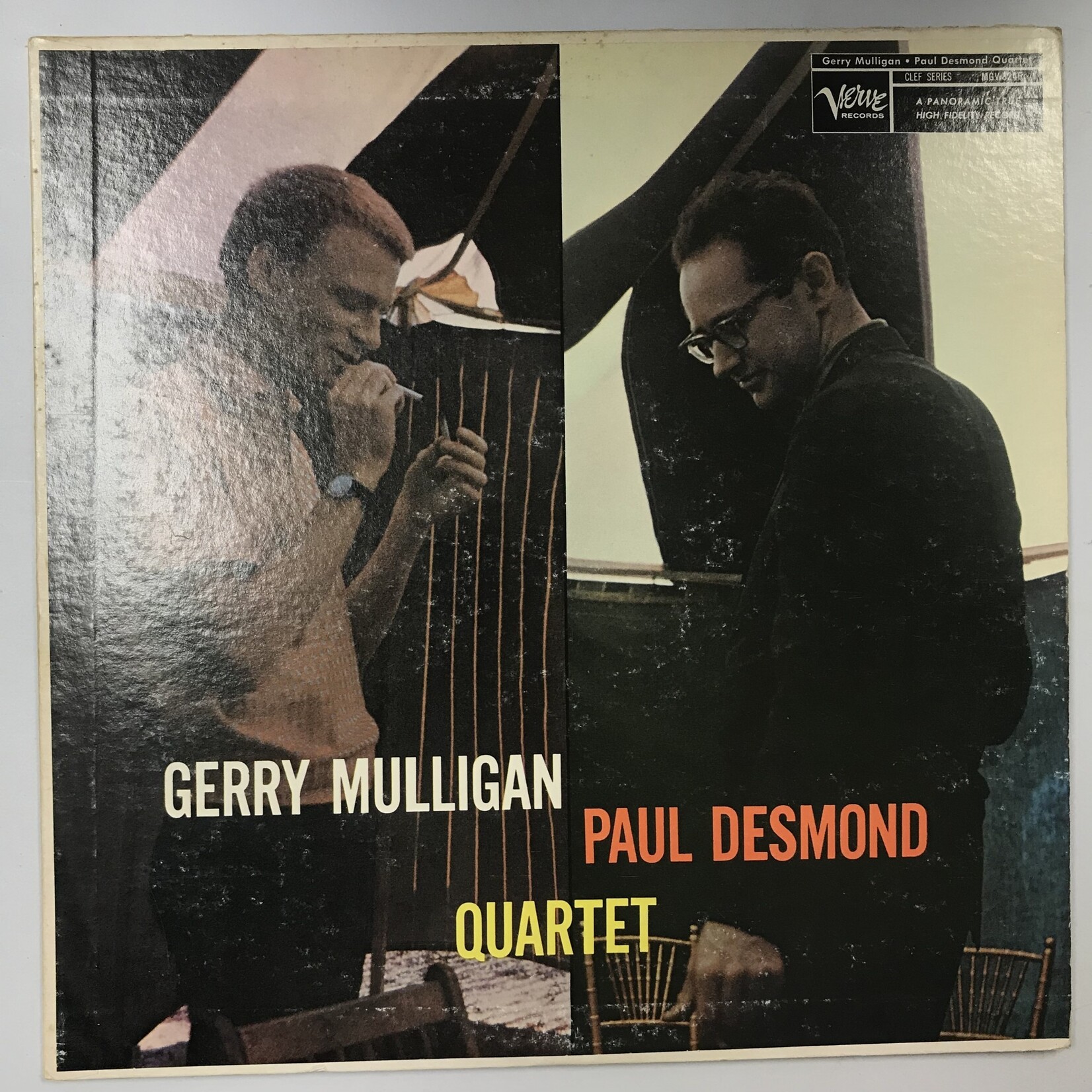 Gerry Mulligan, Paul Desmond - Gerry Mulligan Paul Desmond Quartet - Vinyl LP (USED)