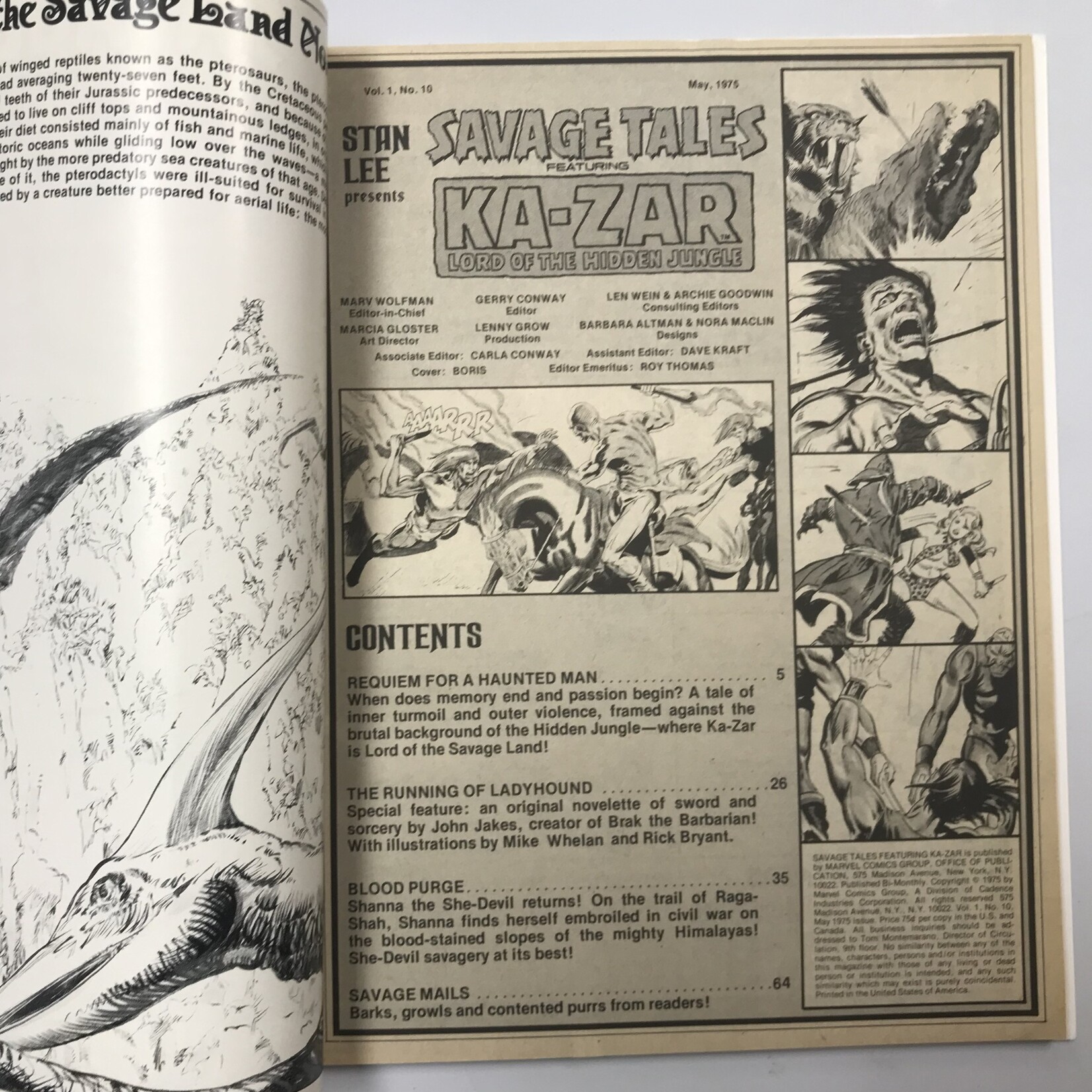 Savage Tales (Ka-Zar) - #10 - Magazine