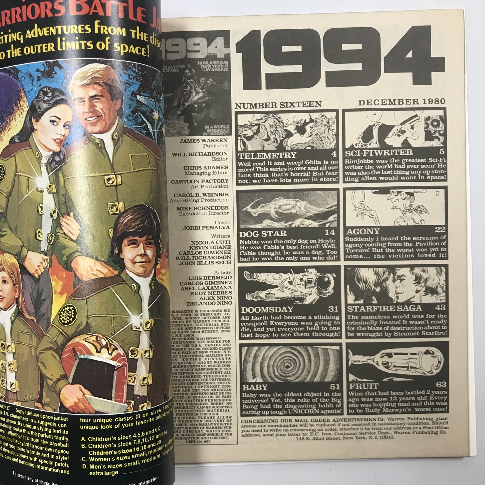 1994 - #16 December 1980 - Magazine (18+)
