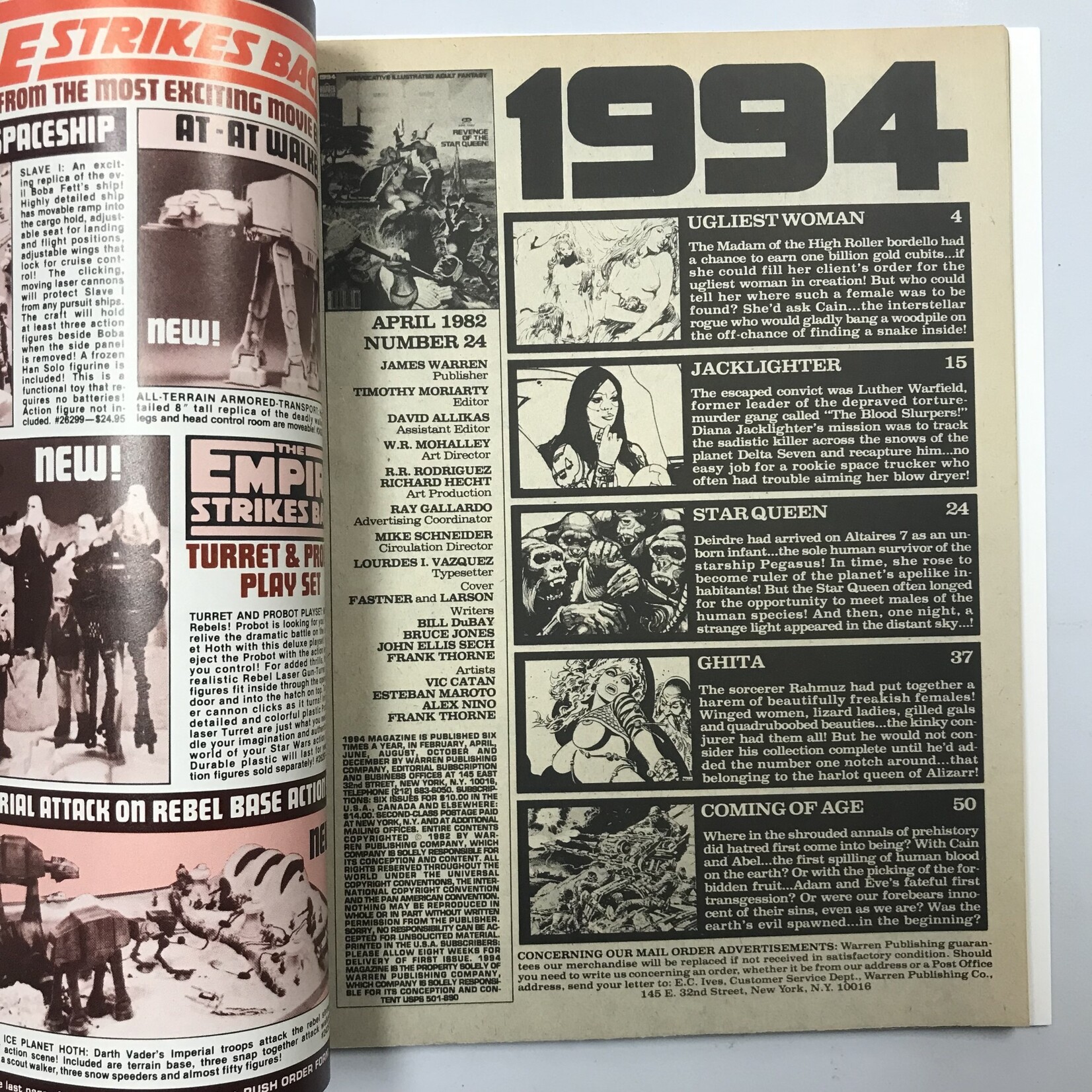 1994 - #24 April 1982 - Magazine (18+)