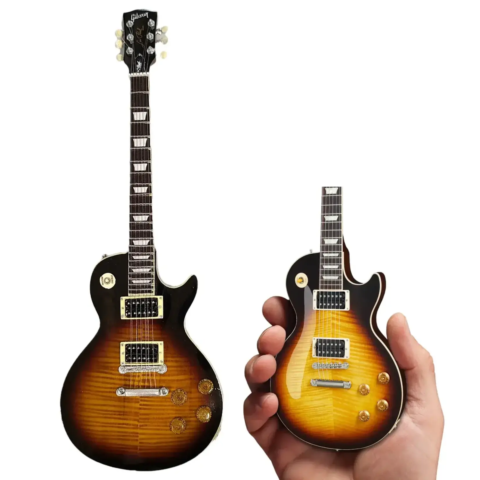 Guns N Roses Slash Gibson Les Paul November Burst Mini Guitar - GG-127 - Music Collectibles (NEW)
