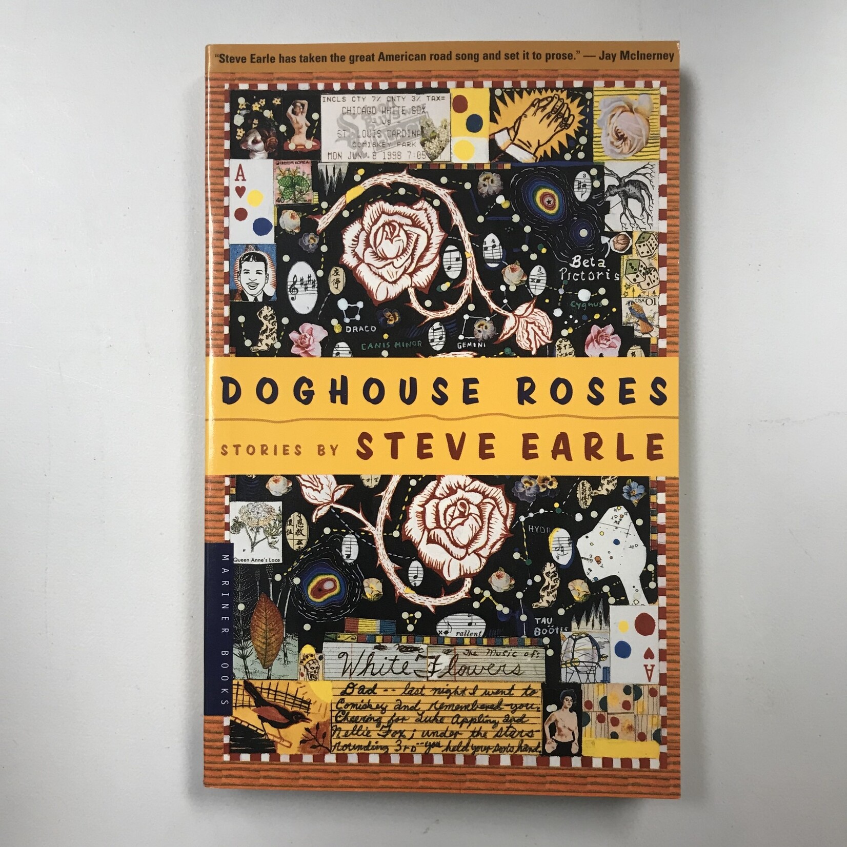 Steve Earle - Doghouse Roses - Paperback (USED)