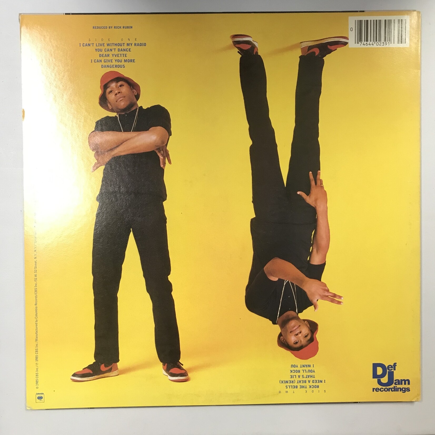 L.L. Cool J - Radio - FC 40239 - Vinyl LP (USED)