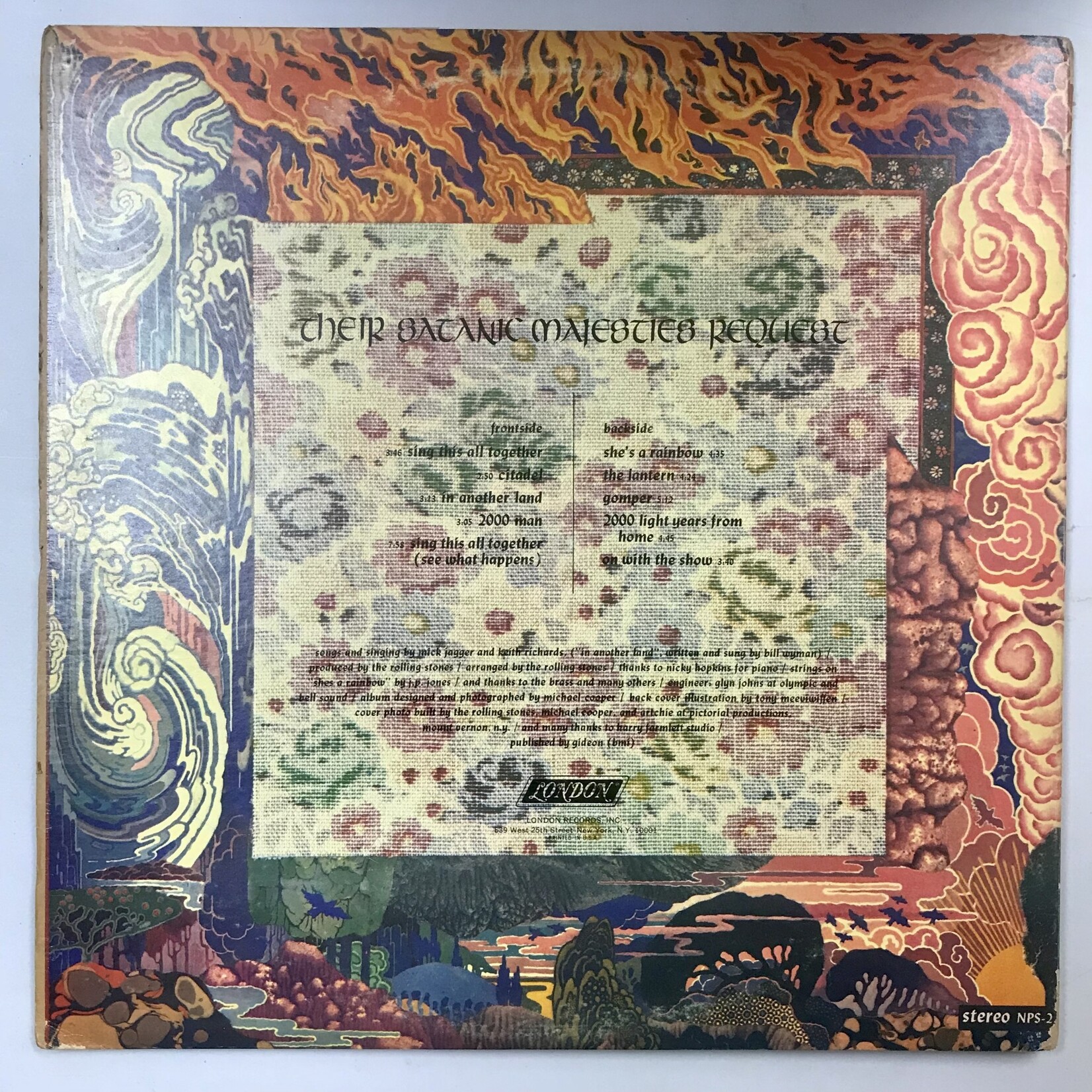 Rolling Stones - Their Satanic Majesties Request - ZAL 8127 - Vinyl LP (USED W/ HOLOGRAM)