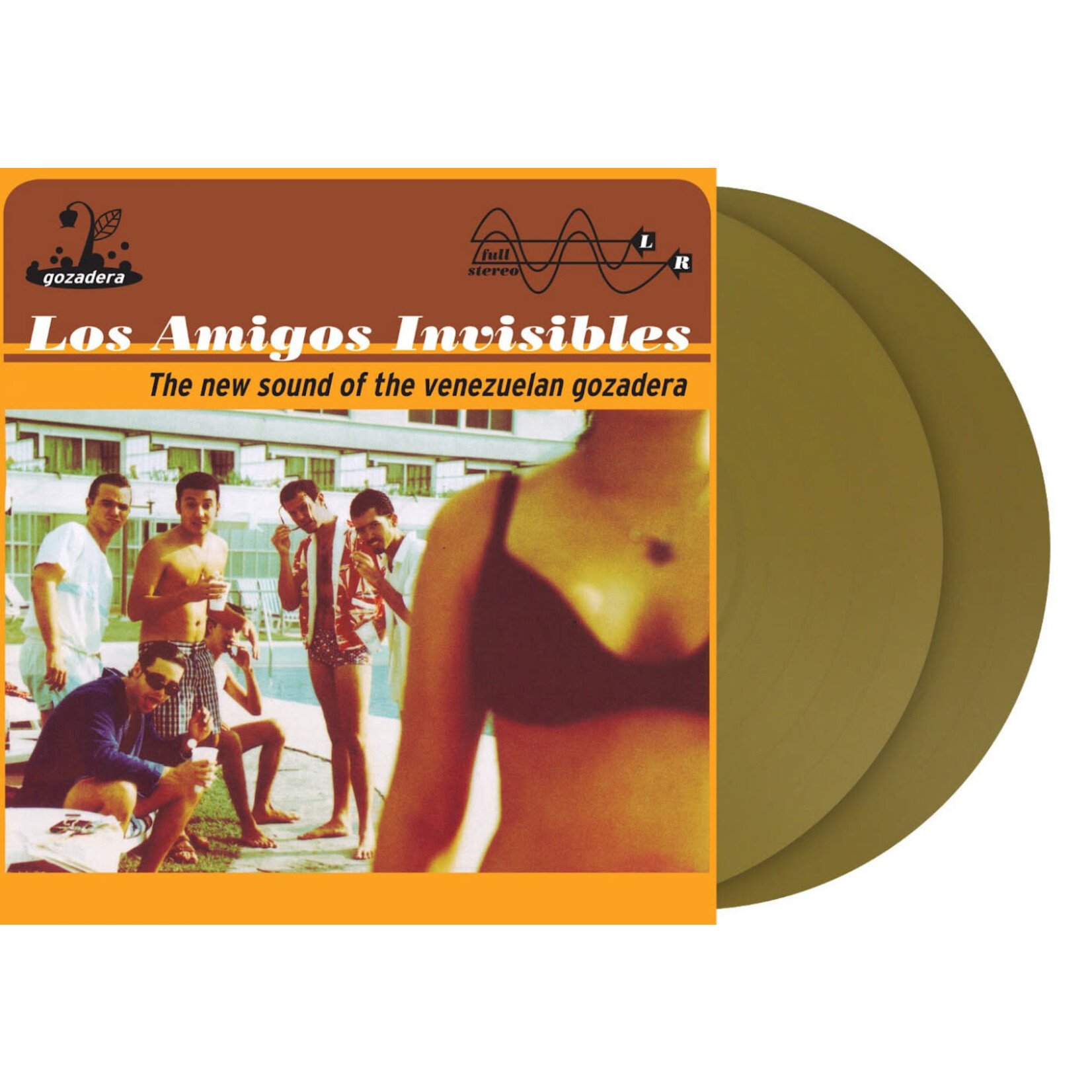 Los Amigos Invisibles - The New Sound Of The Venezuelan Gozadera - 680899003018 - Vinyl LP (NEW - GOLD)