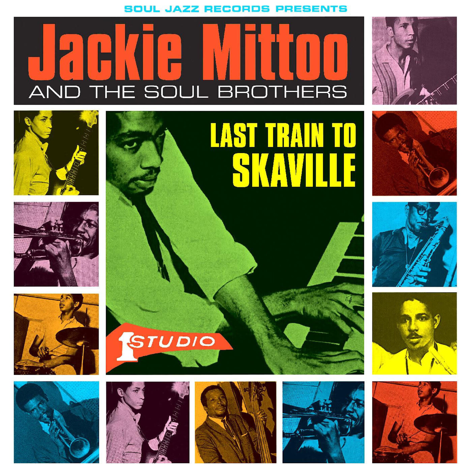 Jackie Mitoo And The Soul Brothers - Last Train To Skaville (Trans. Green) - SOJR80C - Vinyl LP (NEW)