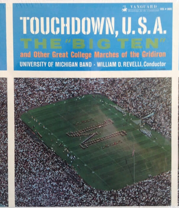 University Of Michigan Band - Touchdown, U.S.A. - VRS 9095