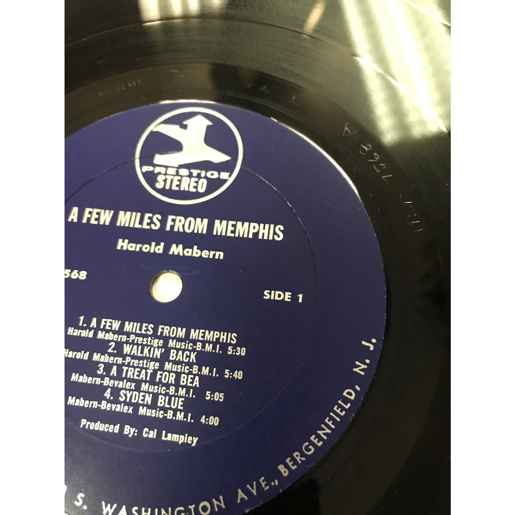 Harold Mabern - A Few Miles From Memphis - PR7568 - Vinyl LP (USED)
